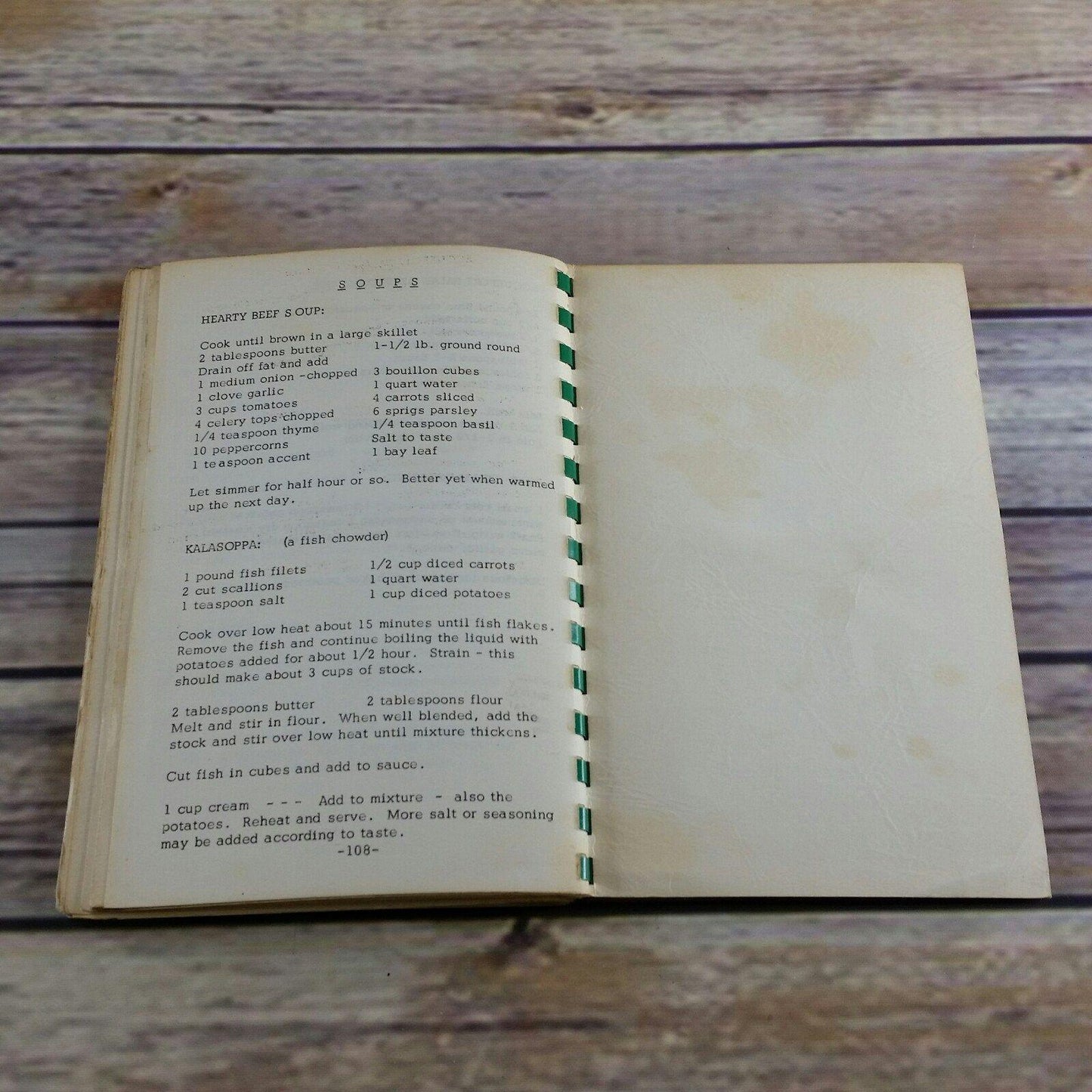 Vintage California Cookbook Humboldt Bay Business Professional Women's Luncheon Club Eureka 1980s - At Grandma's Table