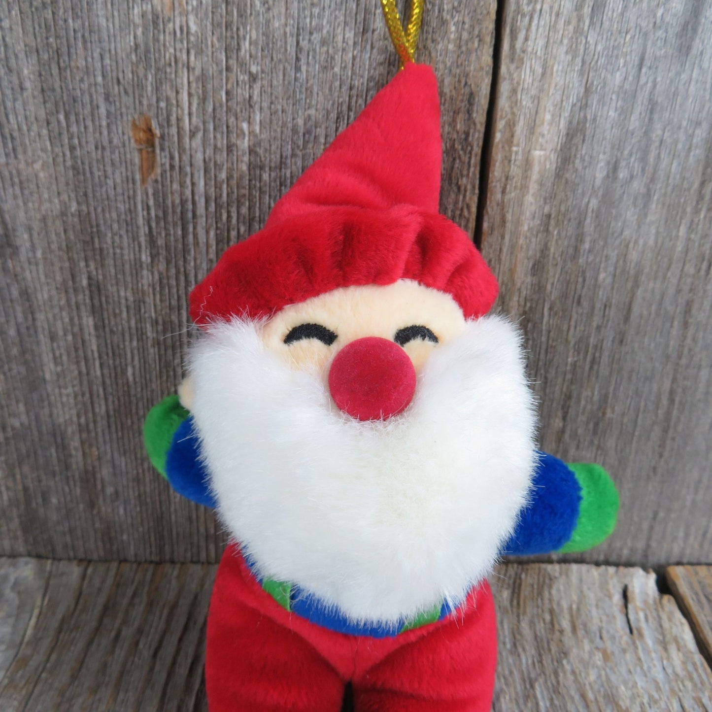 Santa Claus Plush Ornament Velvet Nose Chosun Christmas Stuffed Animal Doll