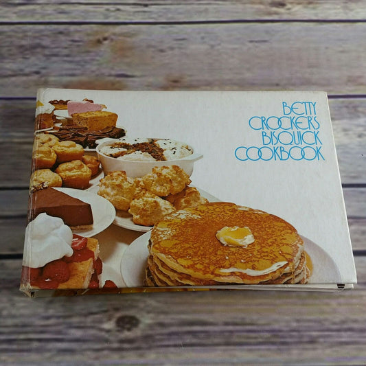 Vintage Cookbook Betty Crocker Bisquick Cookbook 1977 Hardcover Spiral Fifth Printing General Mills Seven Mini Cookbooks in One