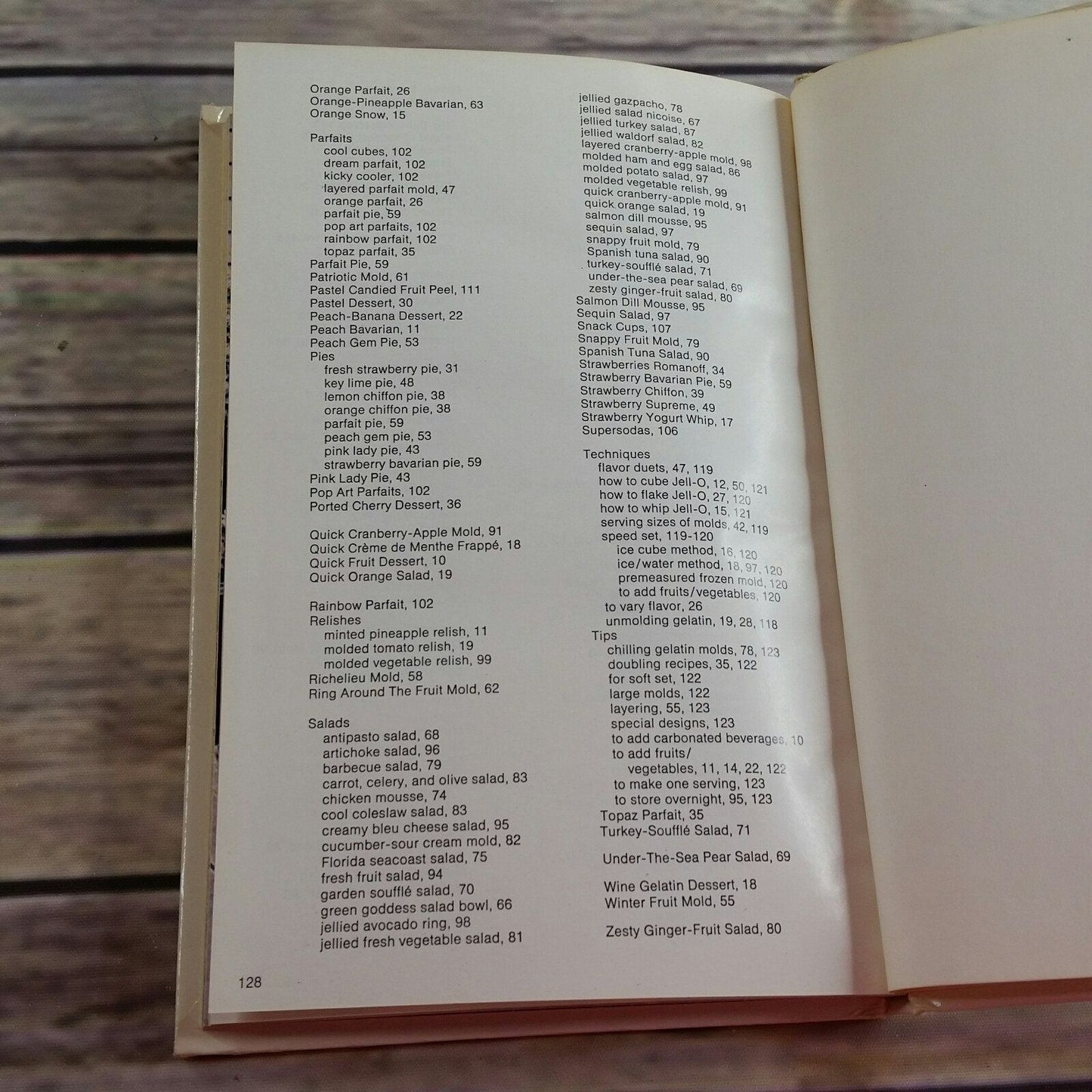 Vintage Joys of Jello Recipe Book Cookbook Promo Recipes 1975 3rd Edition Hardcover Booklet Gelatin Dessert