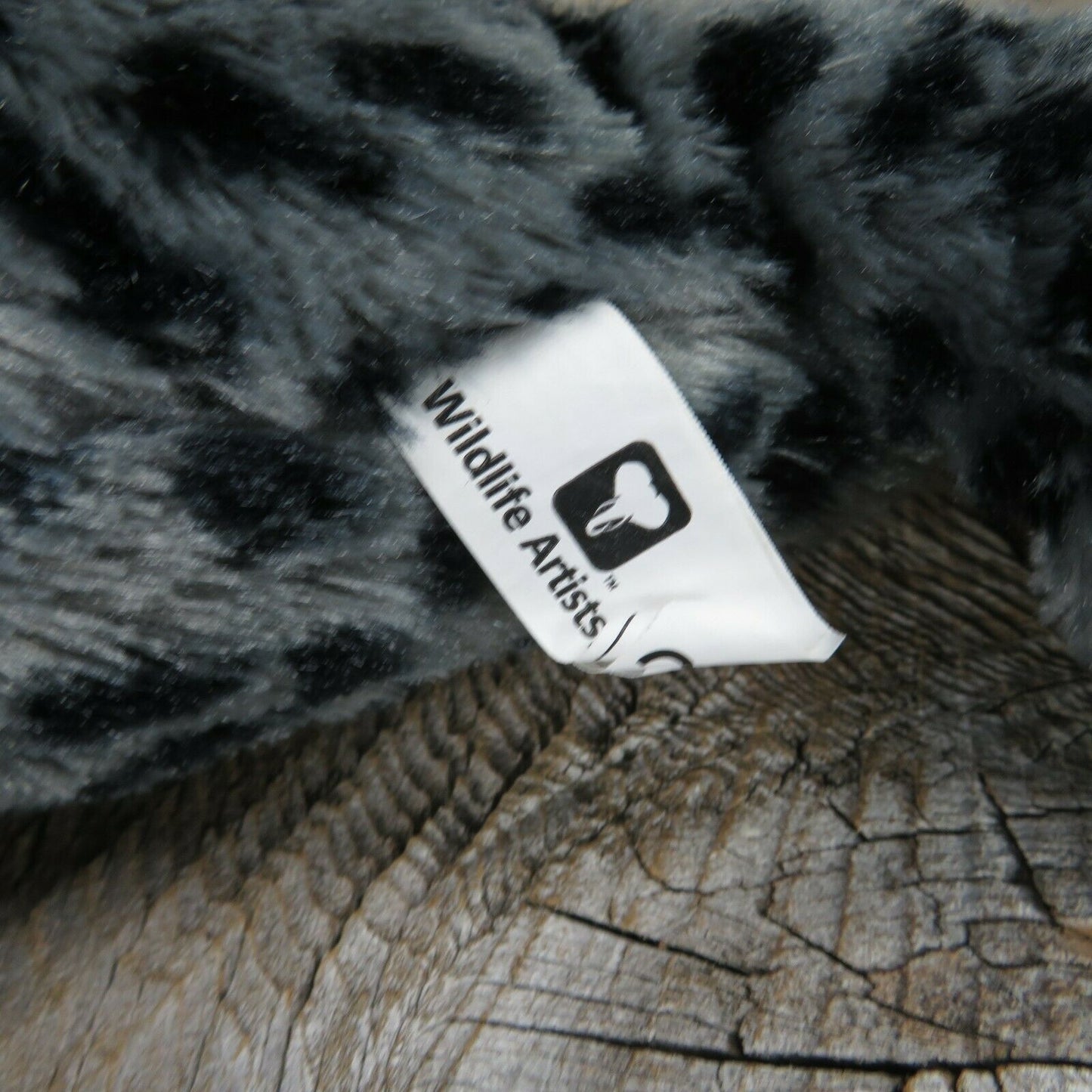 Seal Plush Spotted Grey Black White Brown Stuffed Animal Wildlife Artist 2017