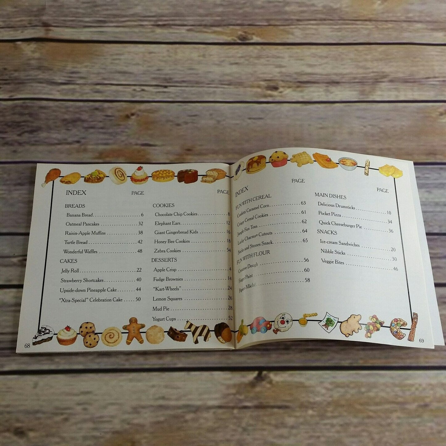 Vintage Childrens Cook Book Alpha Bakery Gold Medal Promo Recipes Cookbook Booklet 1998 Paperback General Mills