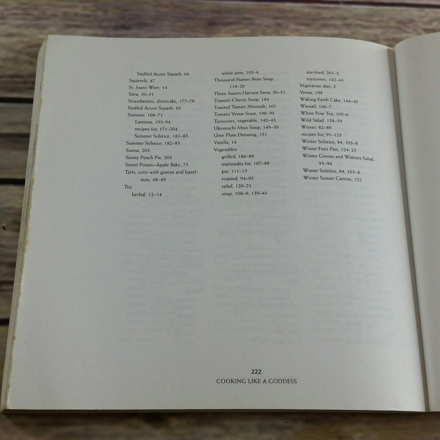 Vintage Vegetarian Cookbook Cooking Like a Goddess 1997 Cait Johnson 80 Vegetarian Recipes Paperback Seasonal Magic into the Kitchen