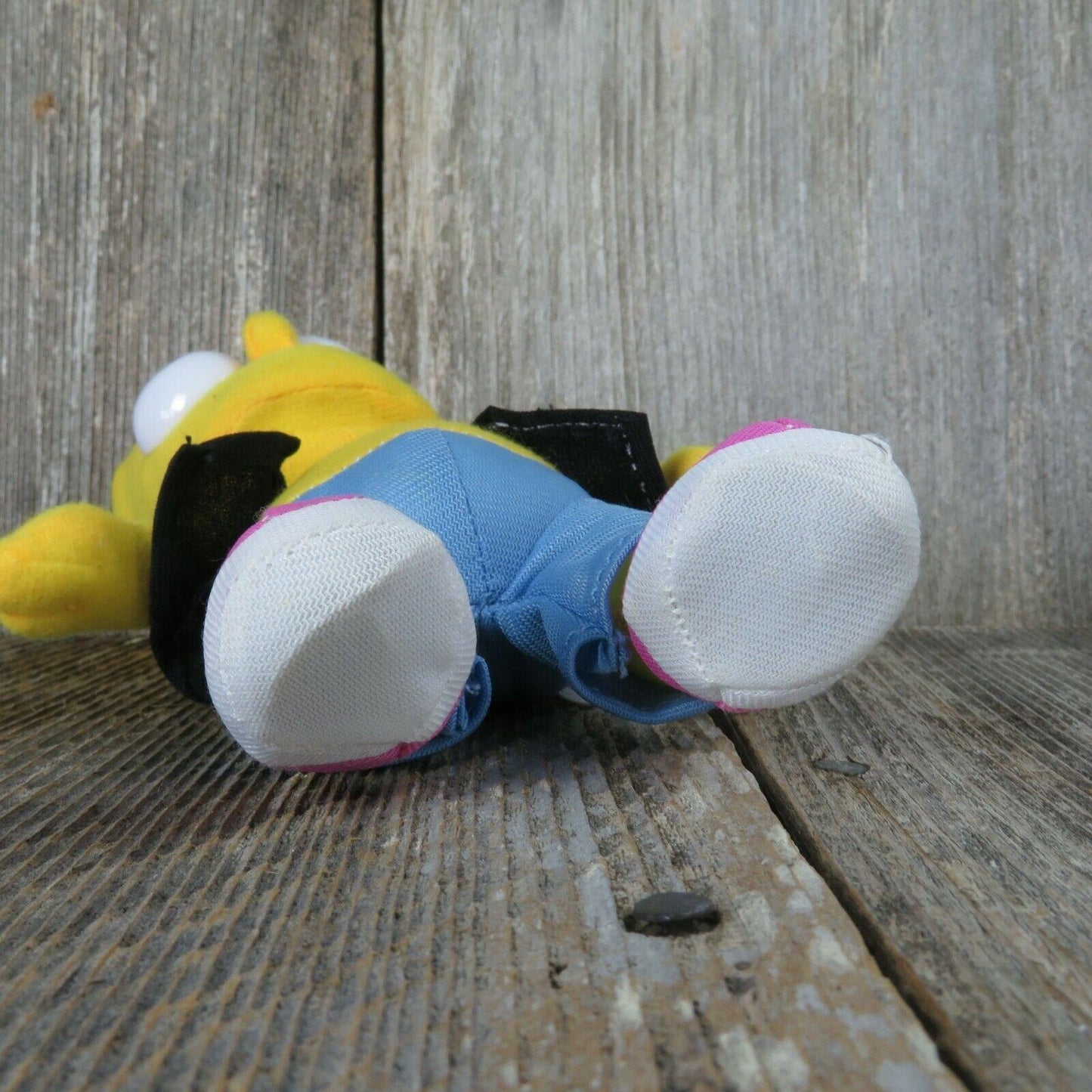 Bart Simpson Doll Plush The Simpsons Nanco Vest 2006 Pink Sneakers Shoes