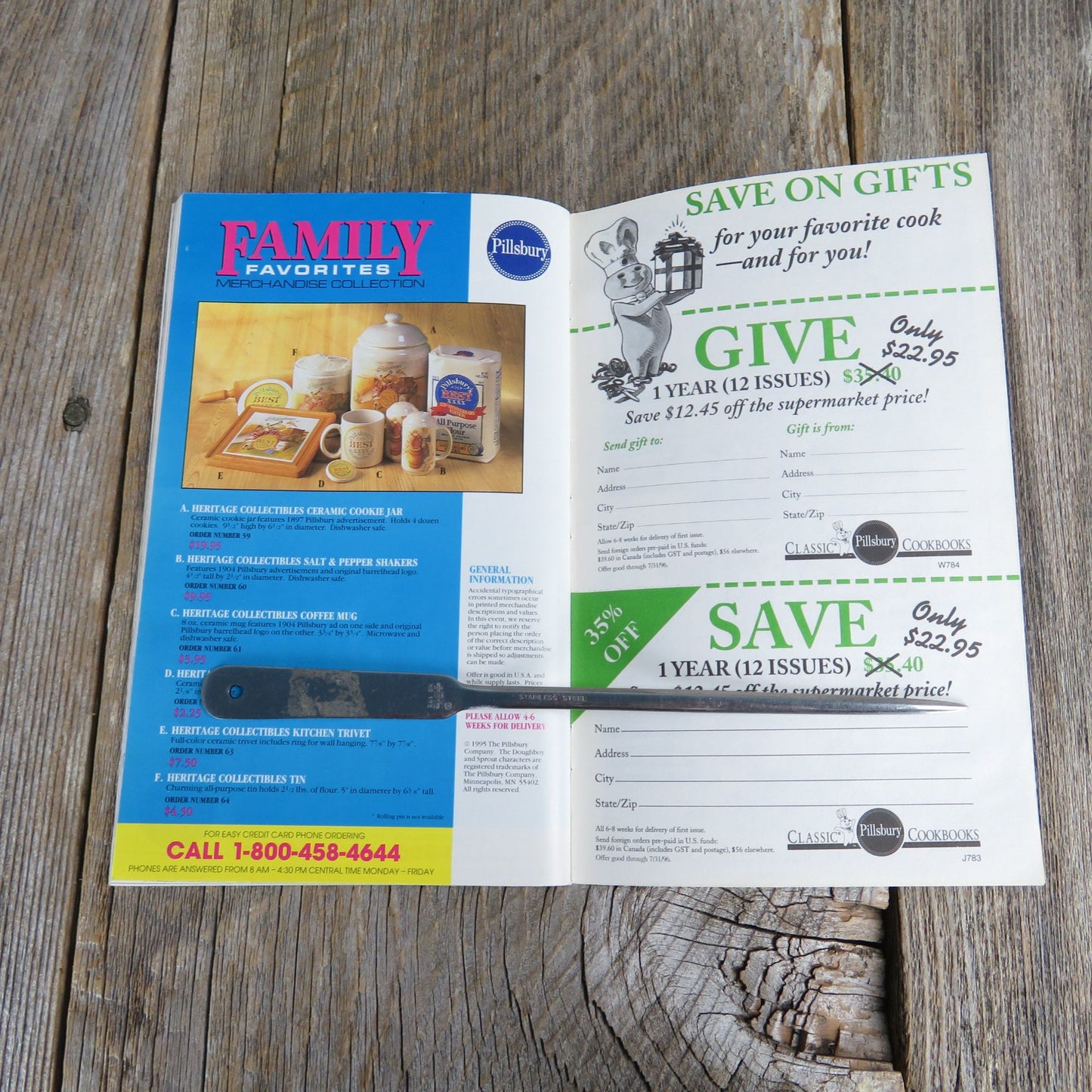 Pillsbury Easiest Every Holiday Menus Cookbook Christmas 1995 Recipes Desserts Appetizers Paperback Booklet Grocery Store Pamphlet