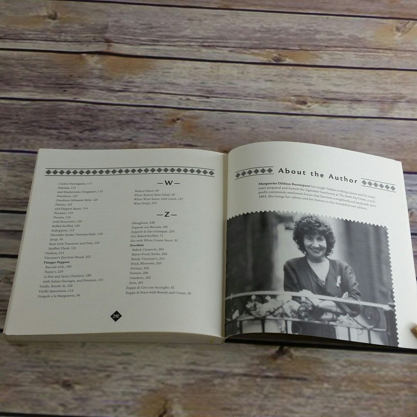 Vintage Italian Cookbook The North End Italian Cookbook Italian Family Recipes 1997 Paperback Marguerite DiMino Buonopane