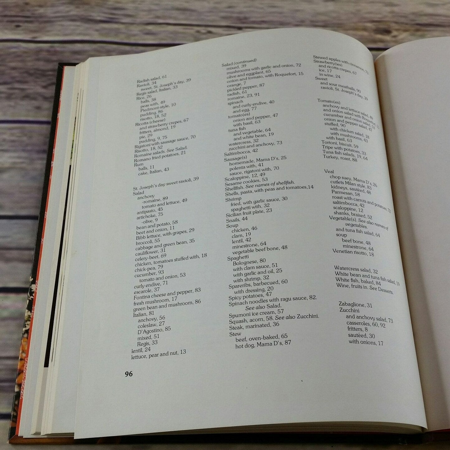 Vintage Italian Cookbook Mama Ds Homestyle Italian Recipes 1975 Hardcover No Dust Jacket Giovanna D'Agostino Golden Press