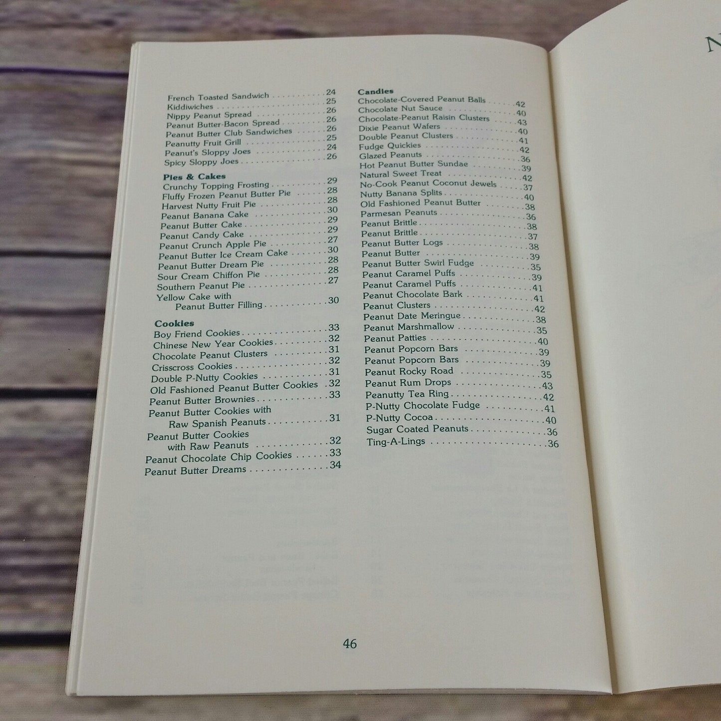 Vintage Cookbook Virginia Peanut Recipes Paperback Booklet Over 125 Old Time Recipes Walter Miller 1997 - At Grandma's Table