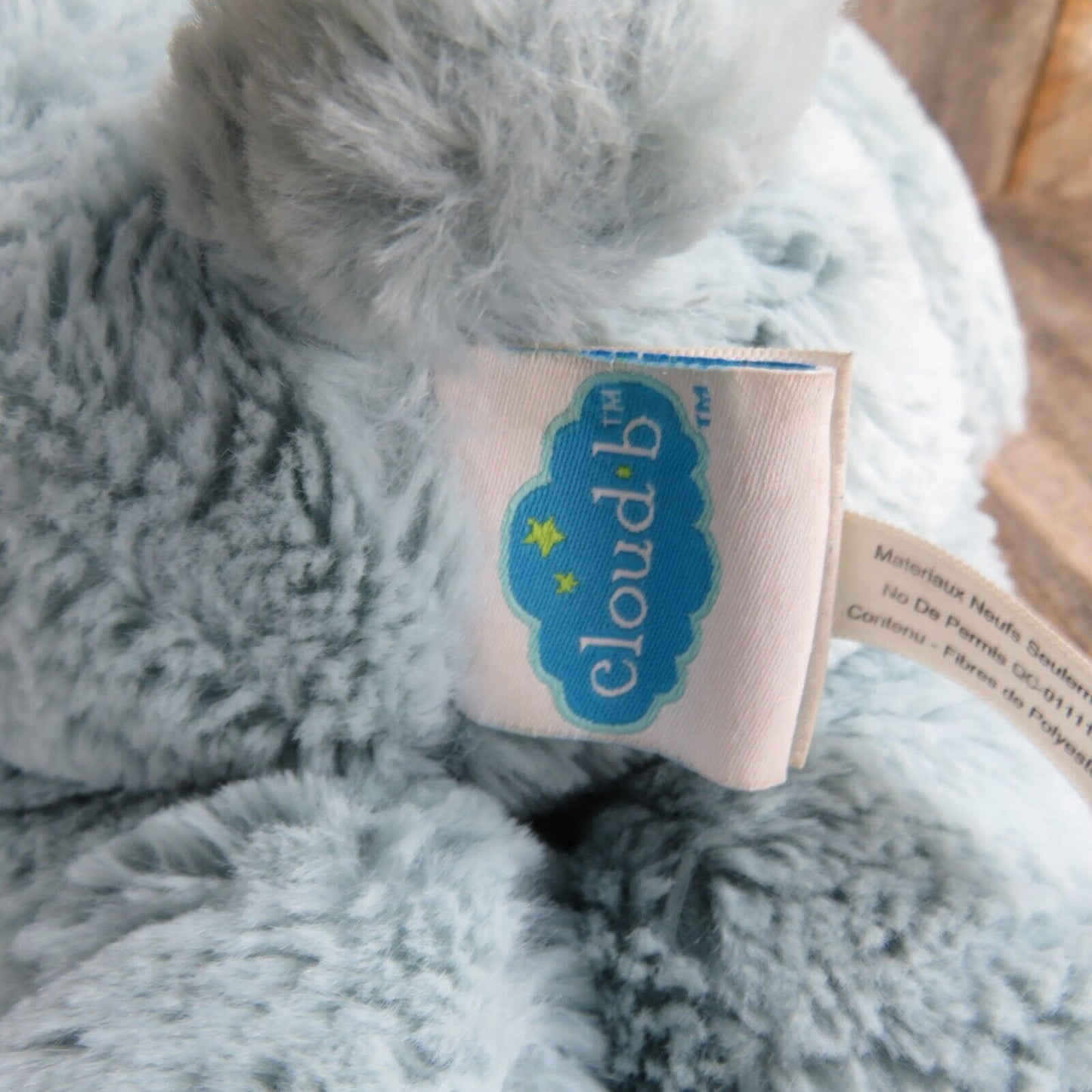 Dreamy Blue Hippo Plush Cloud b Hugginz Soft Toy Stuffed Animal Gold Stars 2017