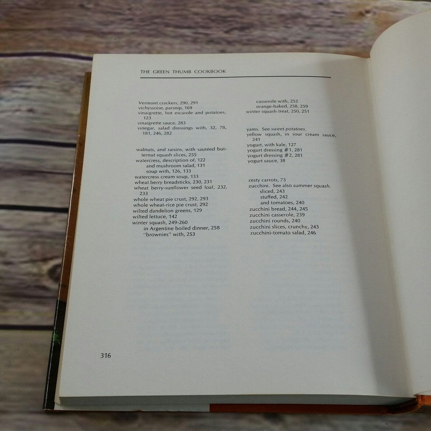 Vintage Cookbook The Green Thumb Cookbook 1977 Hardcover Dust Jacket 350 Vegetable Recipes Ogranic Gardening and Farming Anne Moyer