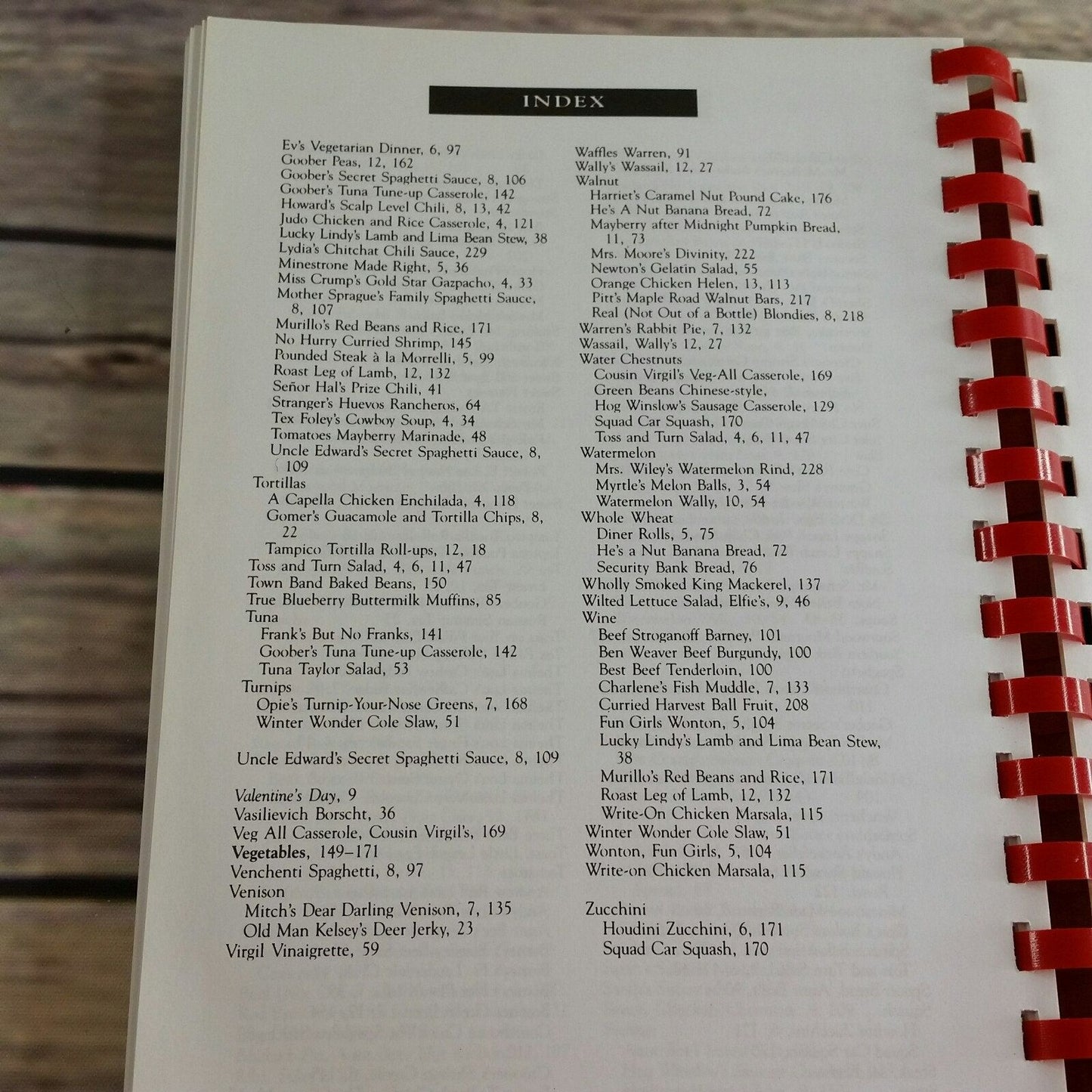 Vintage Cookbook Aunt Bee's Mayberry Cookbook Andy Griffith Show Recipes 1991 Spiral Bound Blue