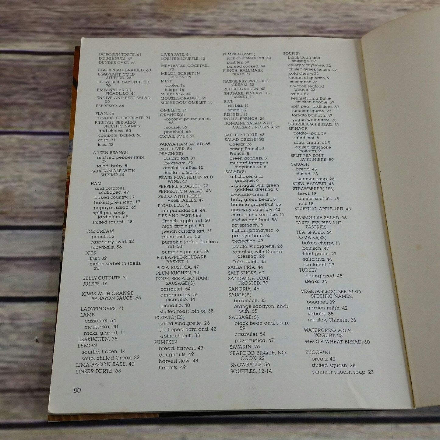 Vintage Cookbook Hallmark Celebrate the Four Seasons Cookbook Vol 2 Recipes 1979 Paperback Book