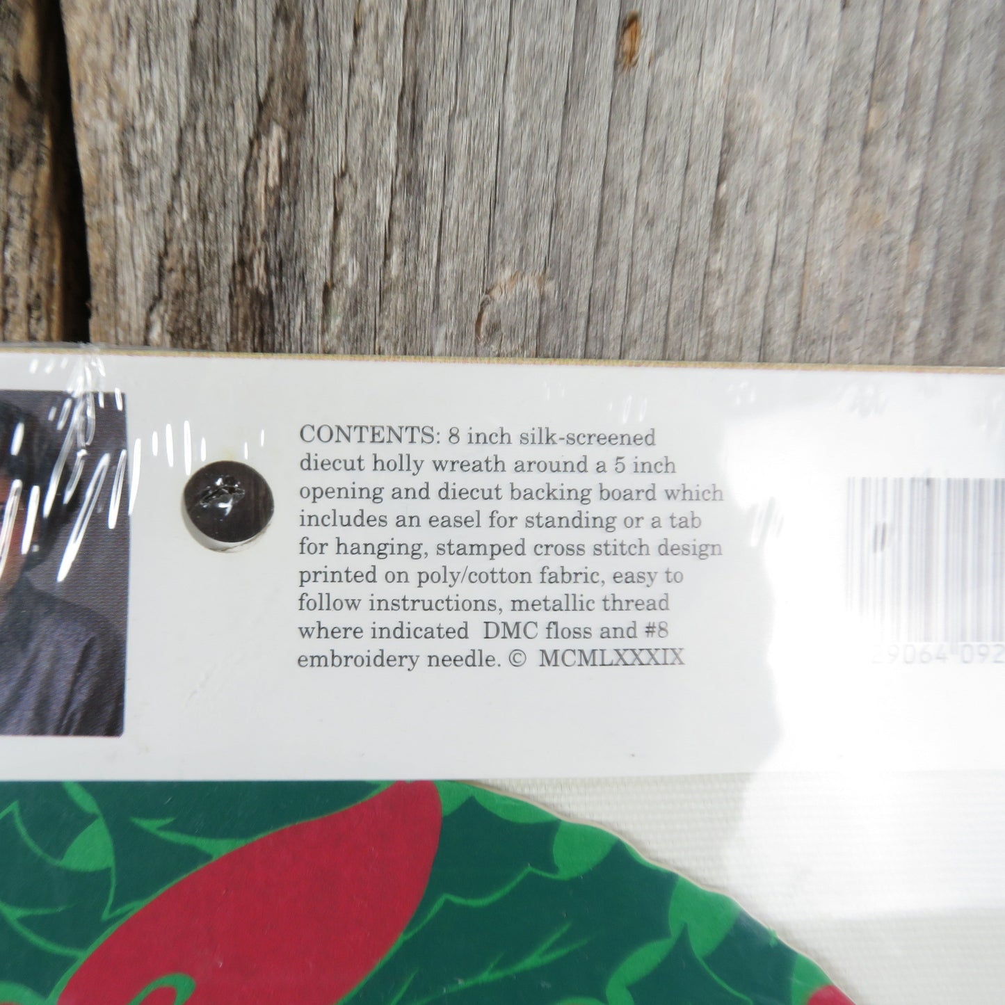 Santa Claus Stamped Cross Stitch KitChristmas Designs for the Needle Happy Holidays 9205