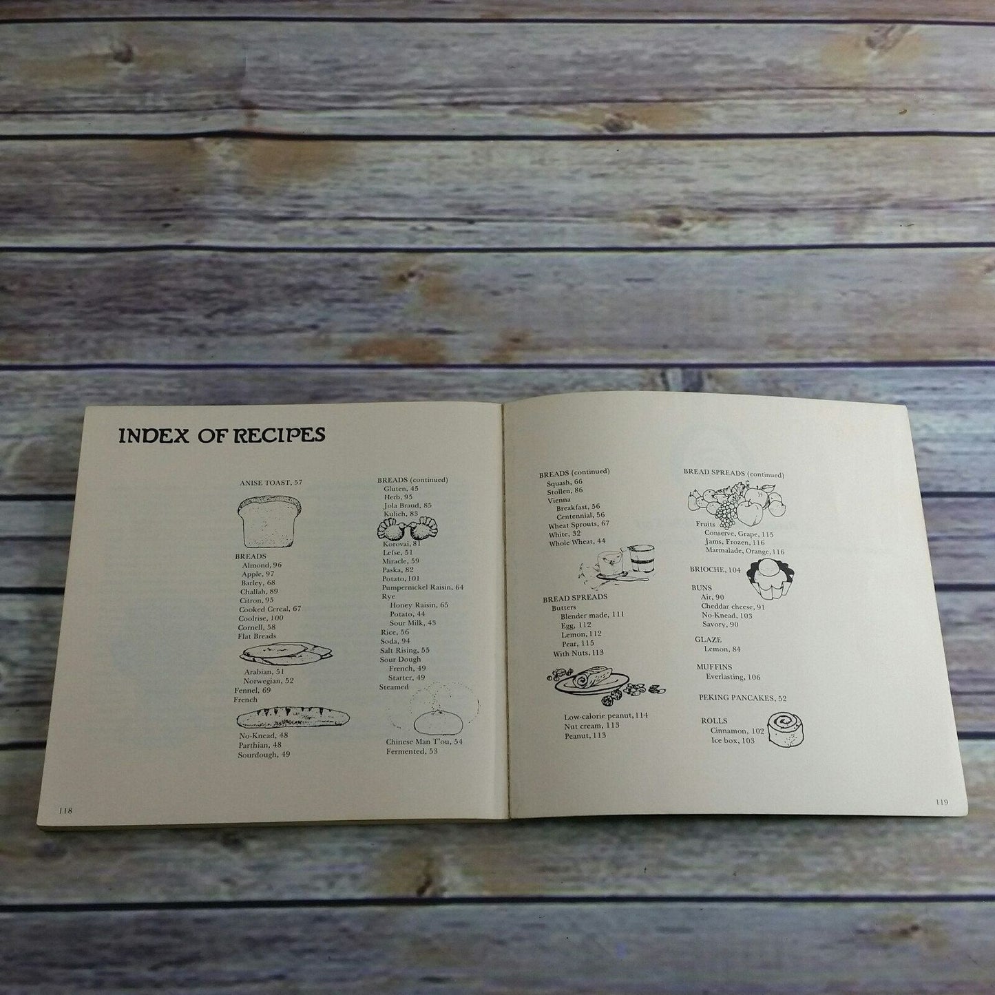 Vintage Cookbook Breadcraft Bread Recipes 1974 Paperback Yerba Buena Pres San Francisco Charles and Violet Schafer