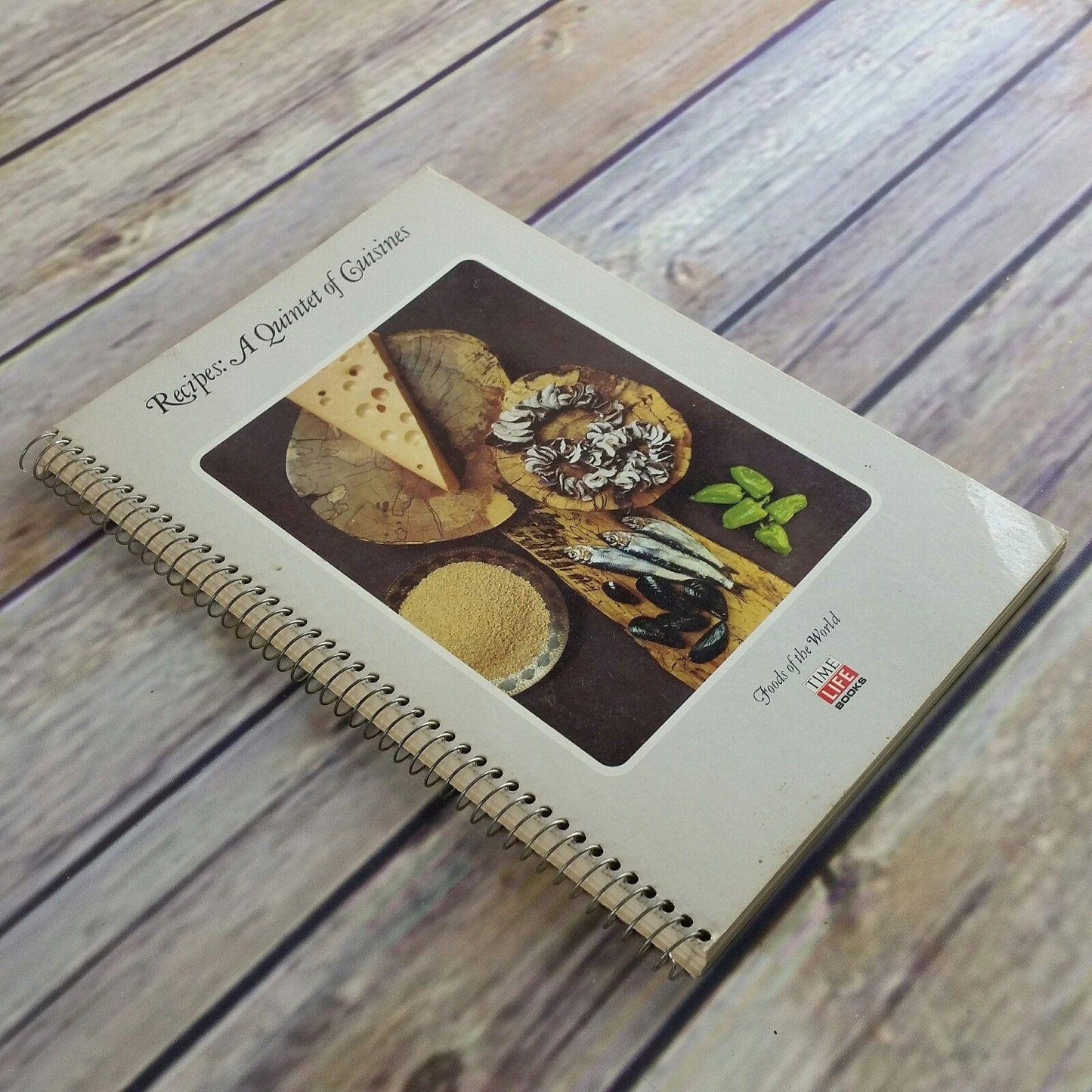 Vtg Asian Cookbook Recipes Pacific and Southeast Asian Life Books Foods of the World 1970 Spiral Bound