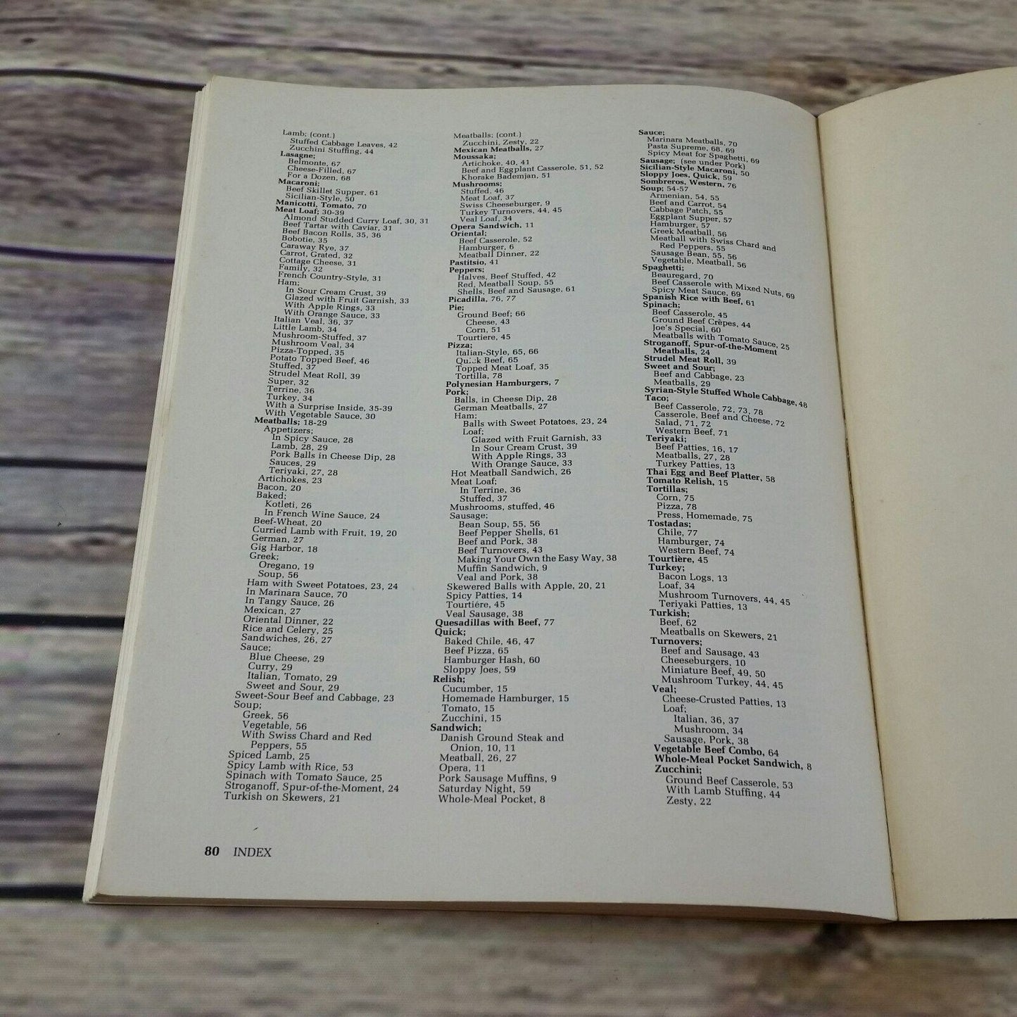 Vintage Cookbook Sunset Ground Beef Cook Book 1973 Paperback Book Ground Meats First Printing