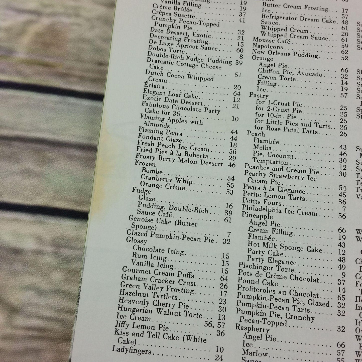 Vintage Cookbook Elegant Desserts Culinary Arts Institute 1954 Booklet #109