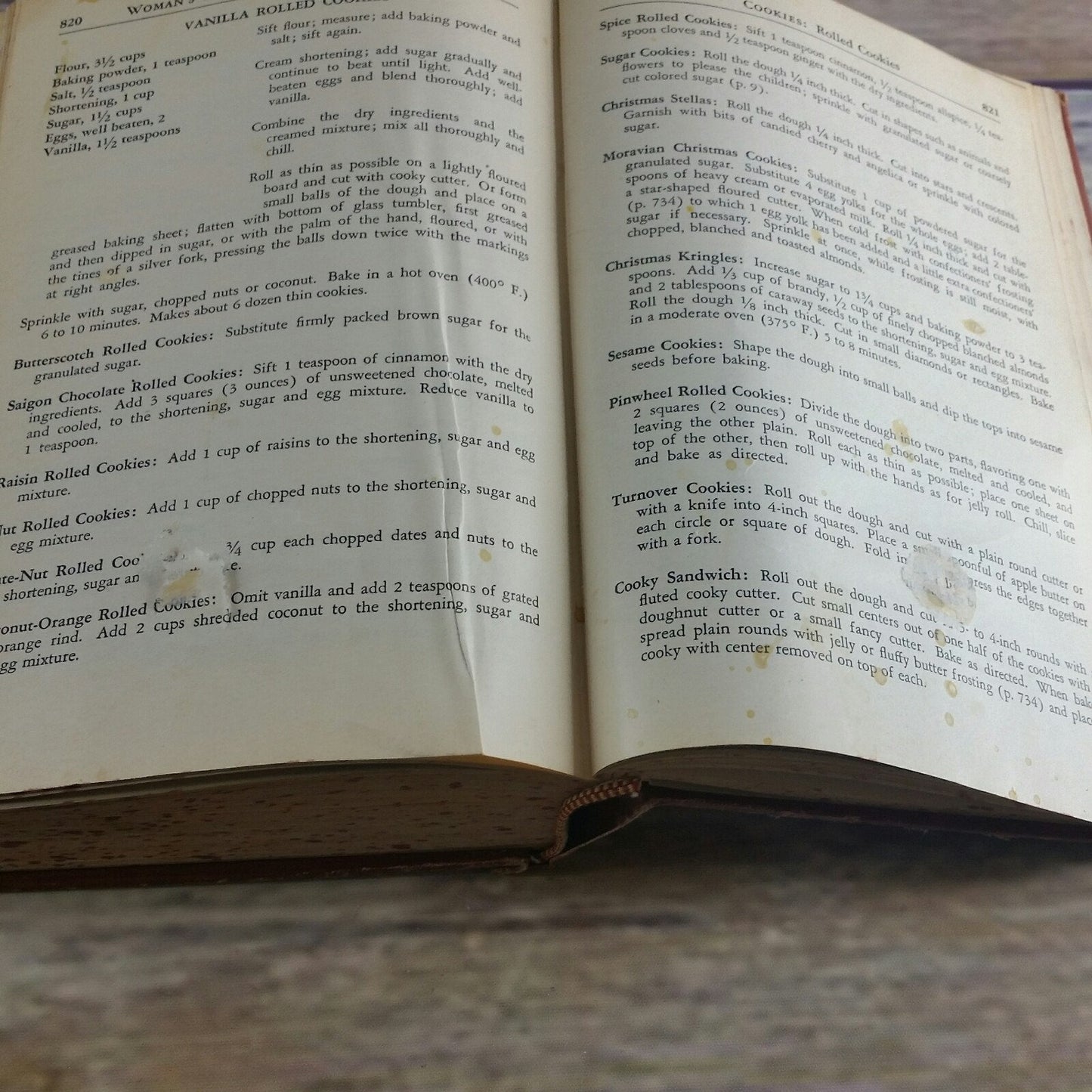 Vintage Cookbook Woman's Home Companion Cookbook 1946 by Dorothy Kirk Recipes Hardcover