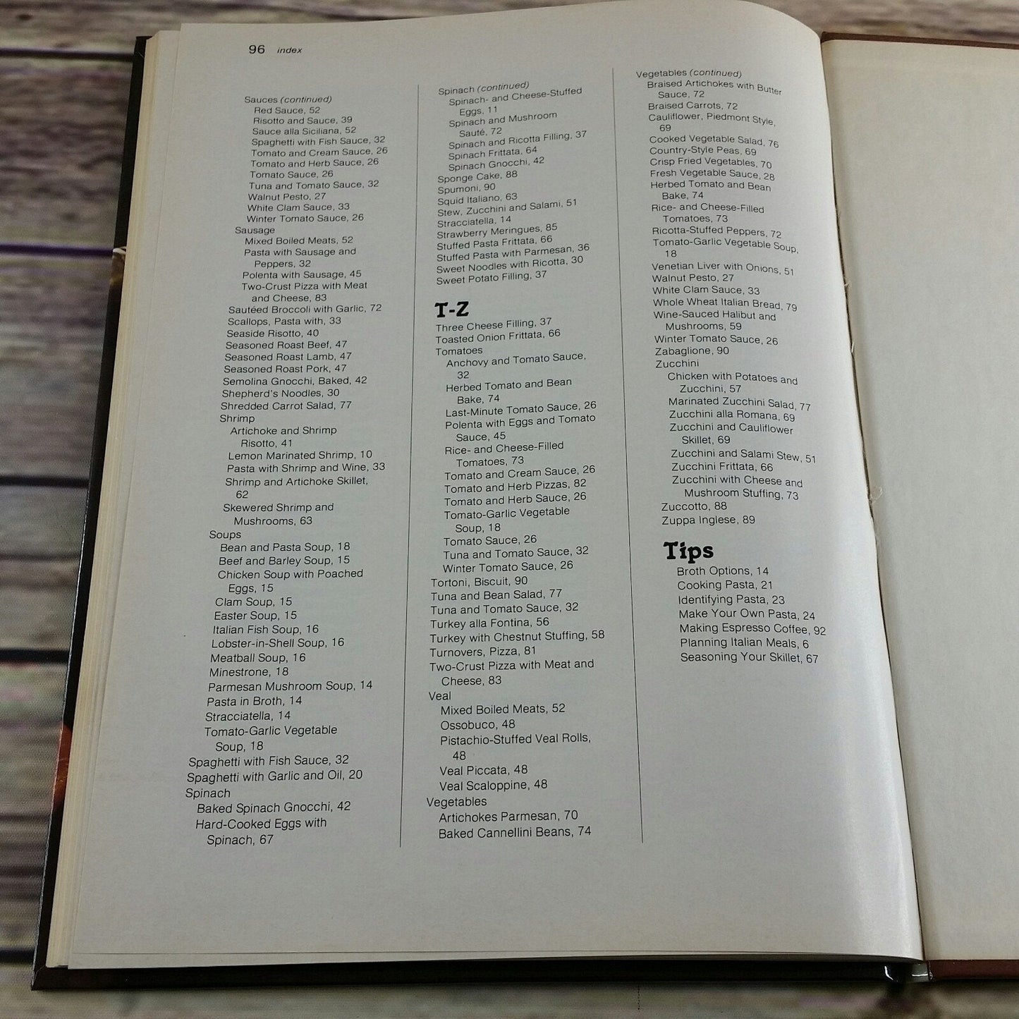 Vintage Italian Cookbook Better Homes and Gardens Cook Book 1984 Hardcover Italian Recipes 1980s