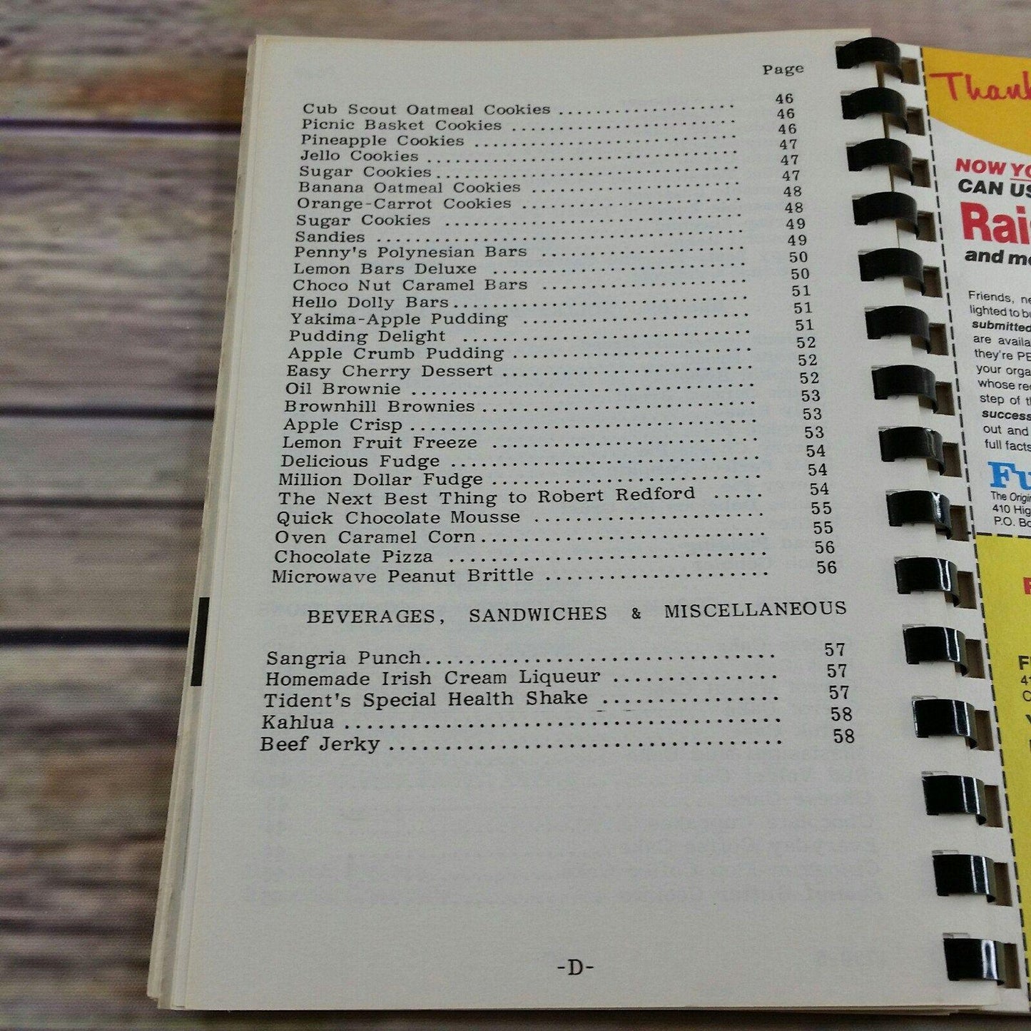 Vintage California Cookbook Oak Hills Fire Department Station 40 Country Cookbook 1984