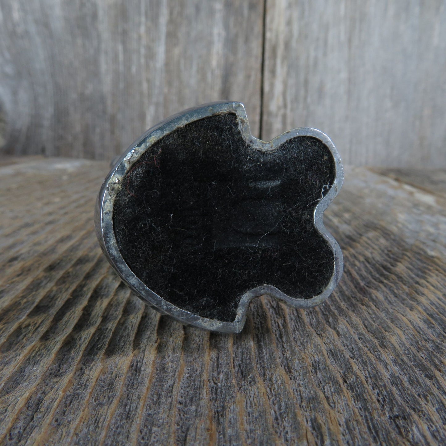 Silver Elephant Figurine Ring Holder Umora Metal Chrome Figure