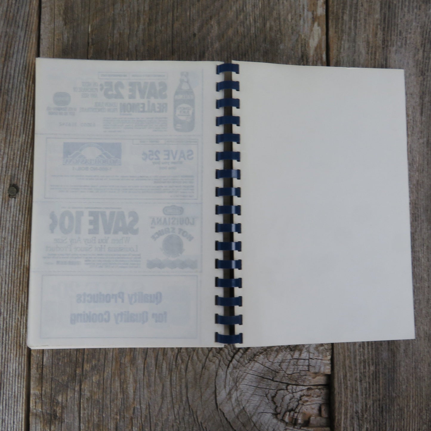 Vintage California Cookbook Lakeport Elementary School PTO Treasured Recipes 1992