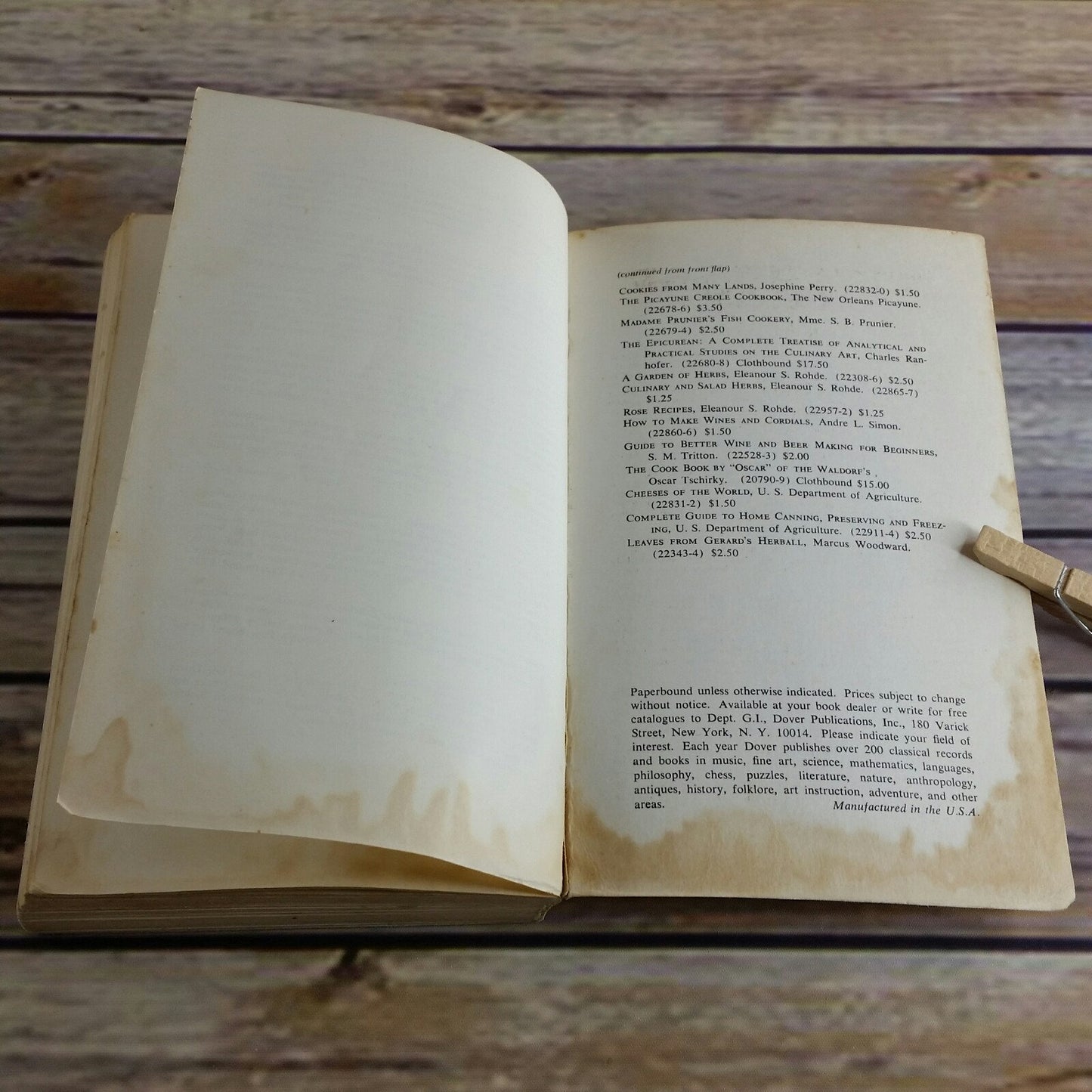 Vintage Cookbook The Bread Tray Bread Recipes Louis DeGouy 1972 Paperback Homemade Breads Rolls Muffins Biscuits 500 Plus Recipes