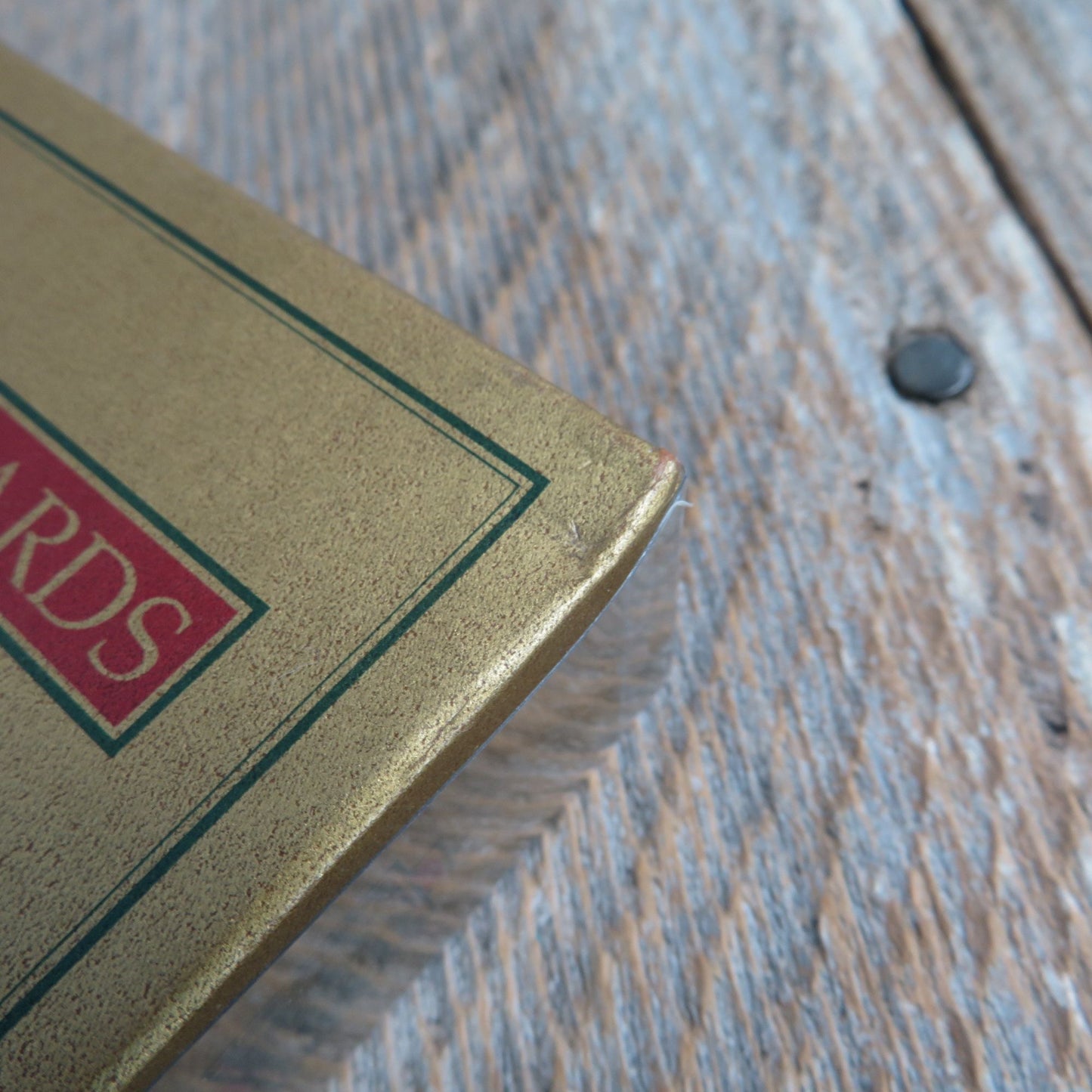 Christmas Wreath Boxed Card Set Recycled Paper Greeting Green and Red Made In USA