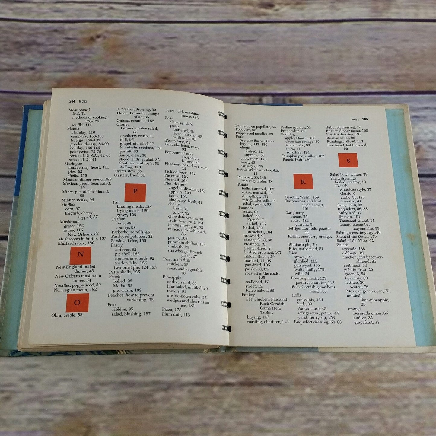 Vintage Betty Crocker Cook Book Dinner for Two 1958 Recipes Spiral Bound 1st Edition 3rd Print Hardcover