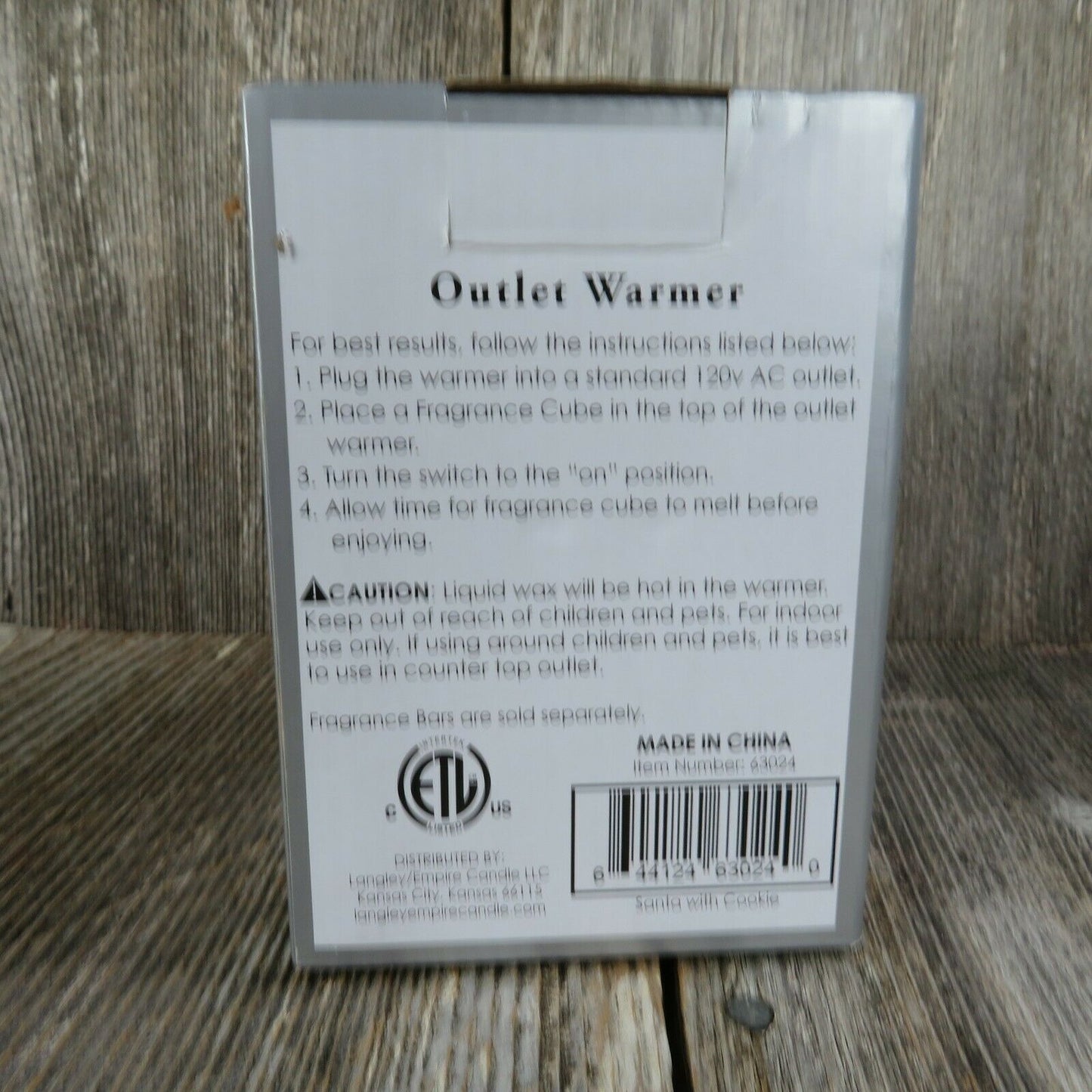 Santa Scent Outlet Warmer Christmas Fragrance Wax Melt Tuscany Candle Holiday - At Grandma's Table