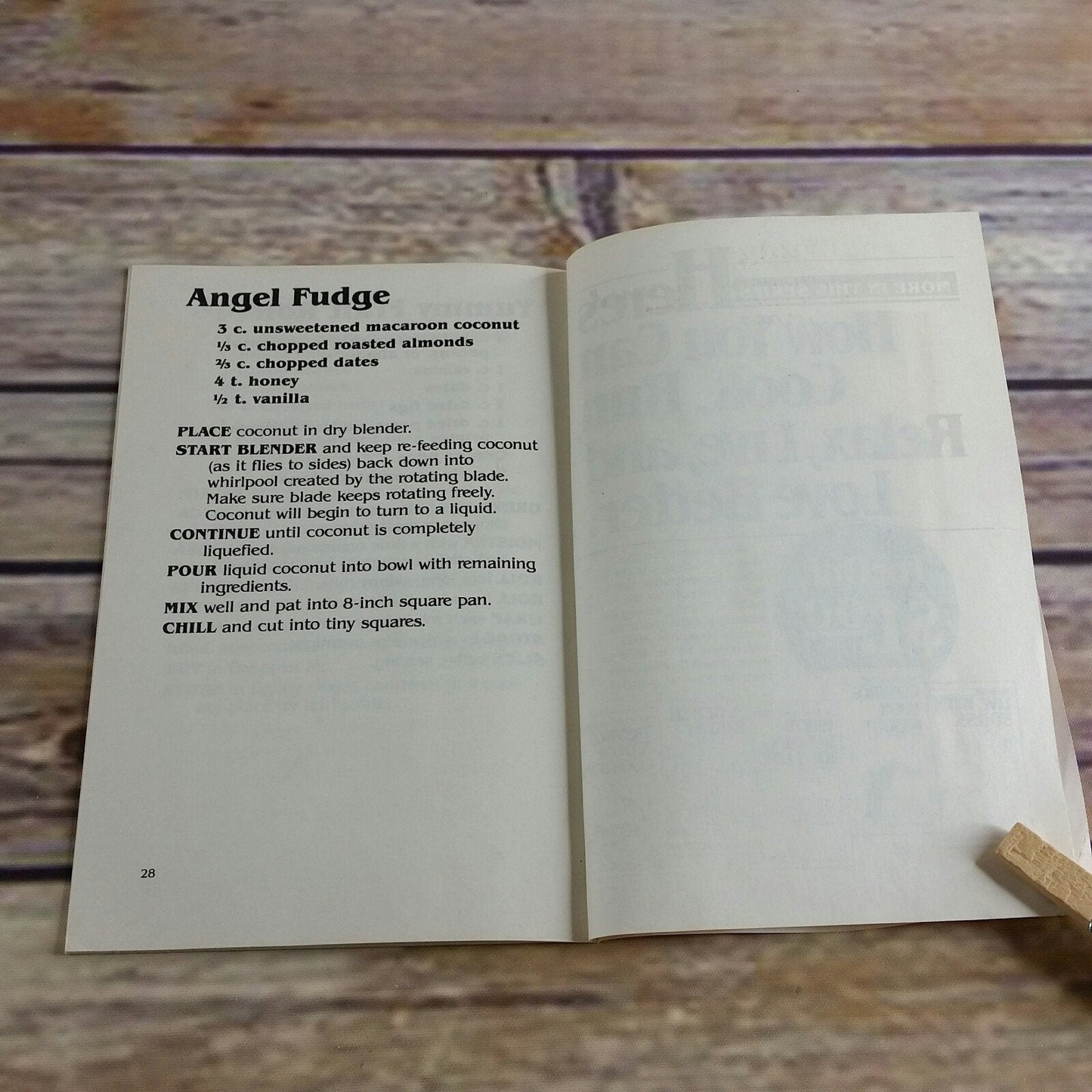 Vintage Cookbook Low Cal Natural Desserts Recipes Mrs Finleys Favorites 1983 Paperback Booklet