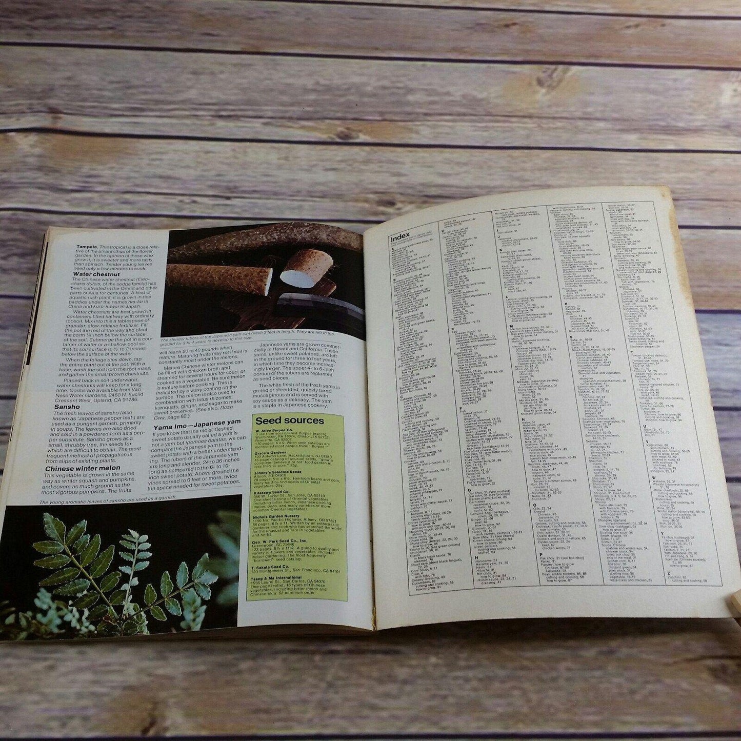 Vintage Cookbook Oriental Cooking Chinese Japanese Recipes Food 1976 Ortho Books Chevron Chemical