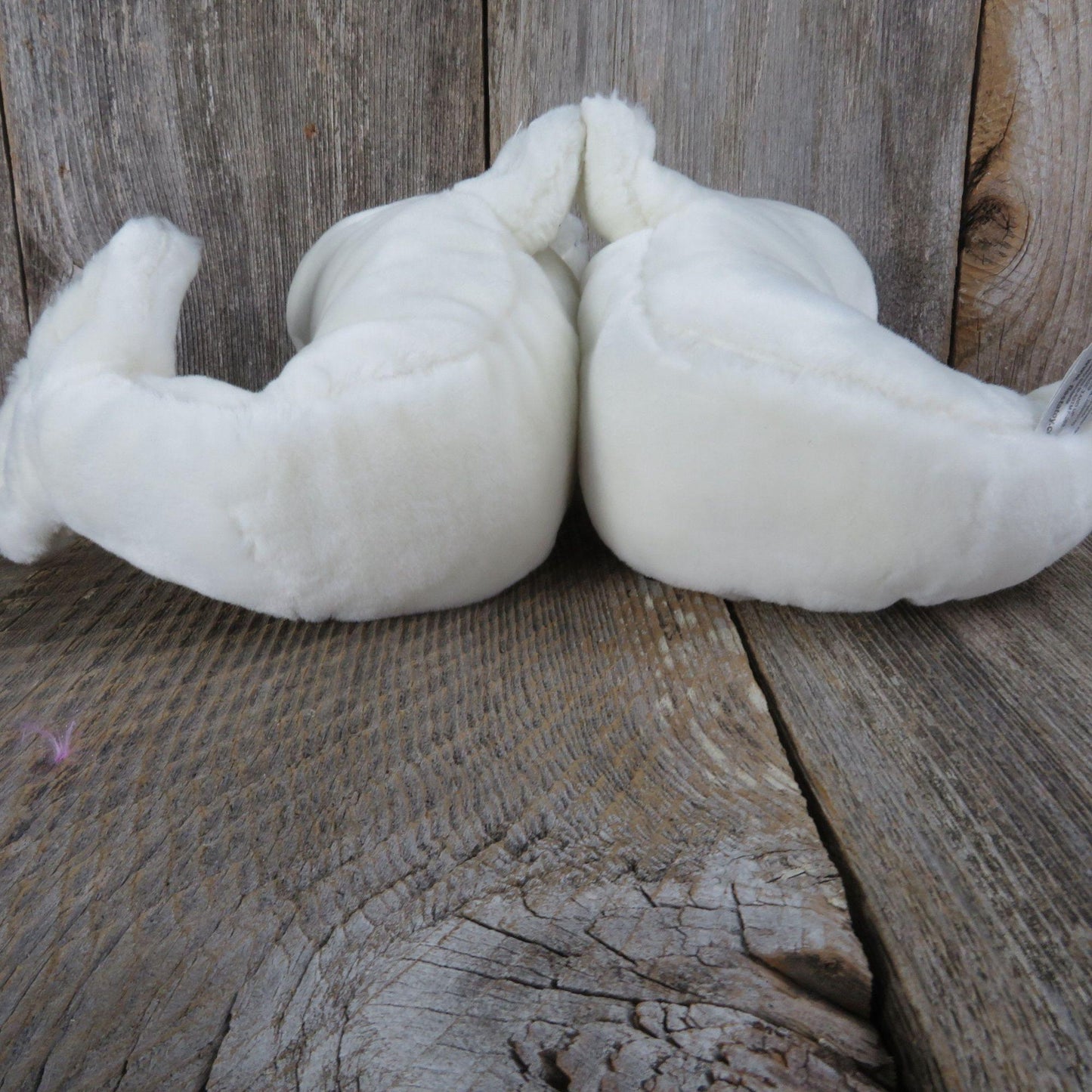 Kissing Seals Plush White Two Seal Lion Best Friends Nose Stuffed Animal Ocean Fiesta