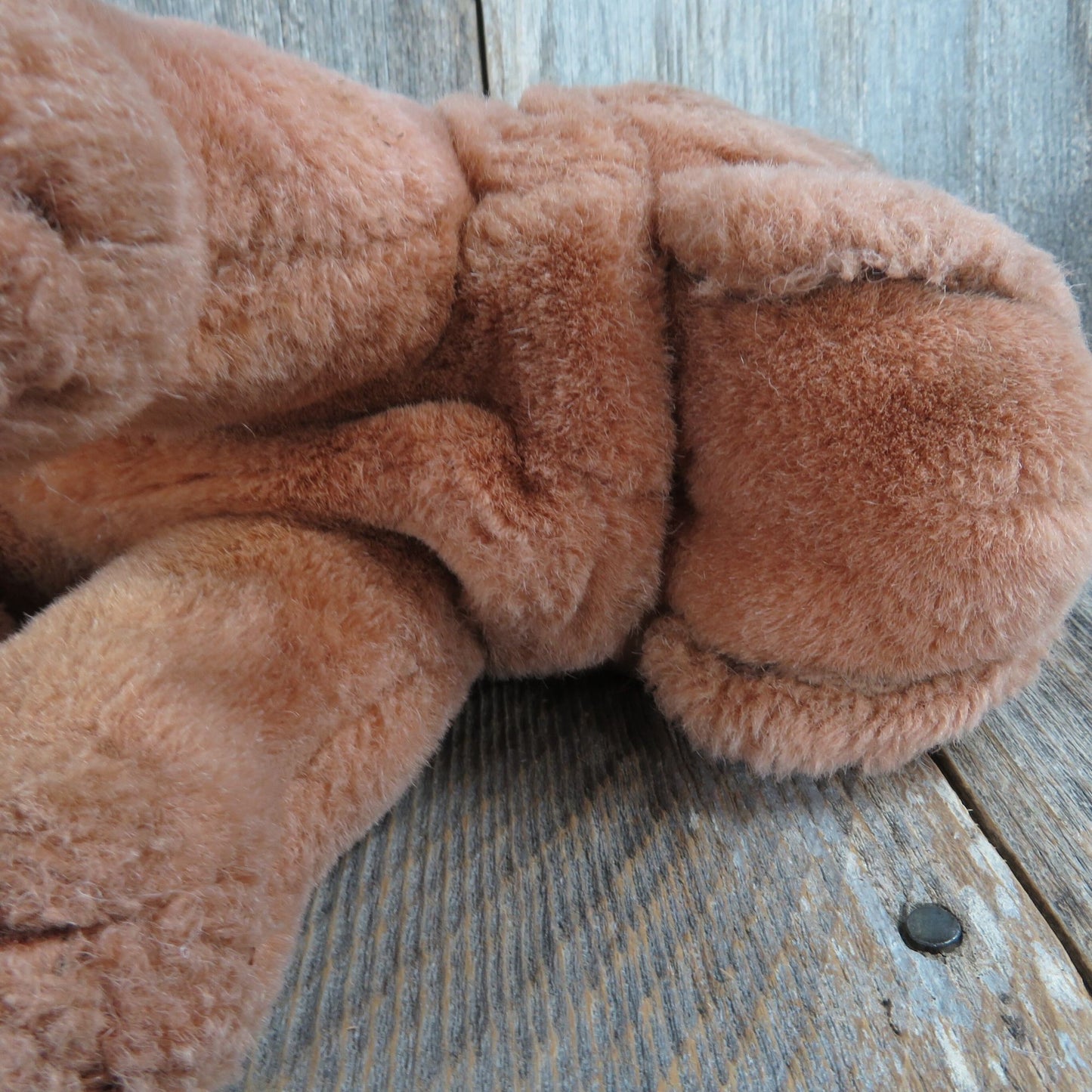 Vintage Bulldog Dog Plush Brown Westcliff Stuffed Animal Puppy Korea