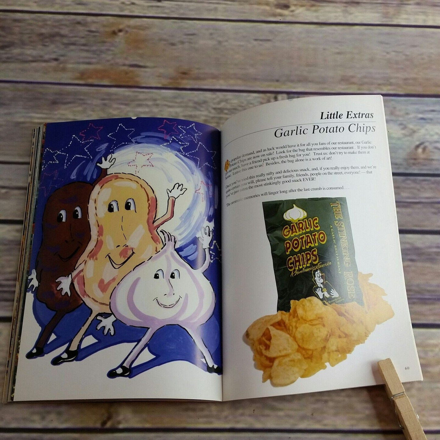 Vintage California Cookbook The Stinking Cookbook The Stinking Rose Garlic Restaurant 1994 Paperback San Francisco CA