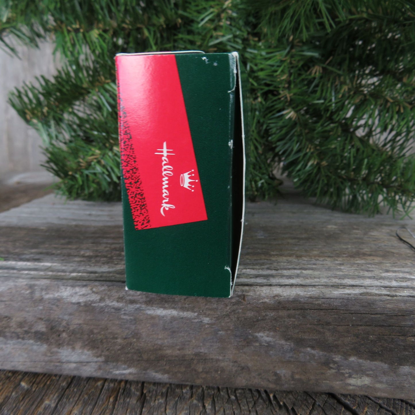 Santa Playing Tennis Ornament Hallmark Love Santa Racquetball Christmas 1988