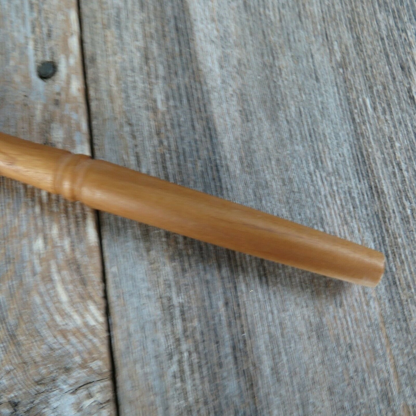 Pampered Chef Teak Spoon 2002 Wood Serving Salad Utensil Long Kitchen