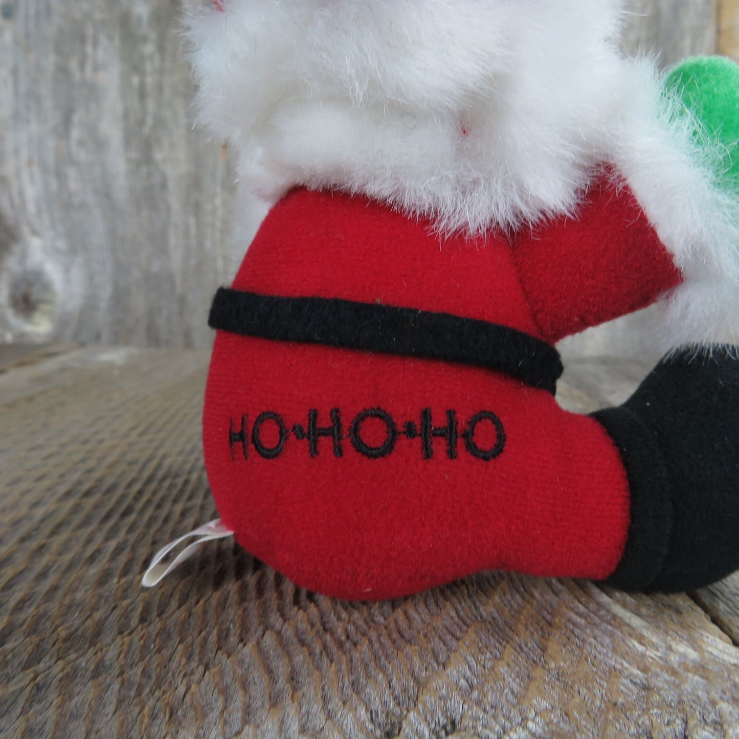 Vintage Santa Claus Plush Suction Cup Dakin Stuffed Animal Ho HO HO Christmas - At Grandma's Table