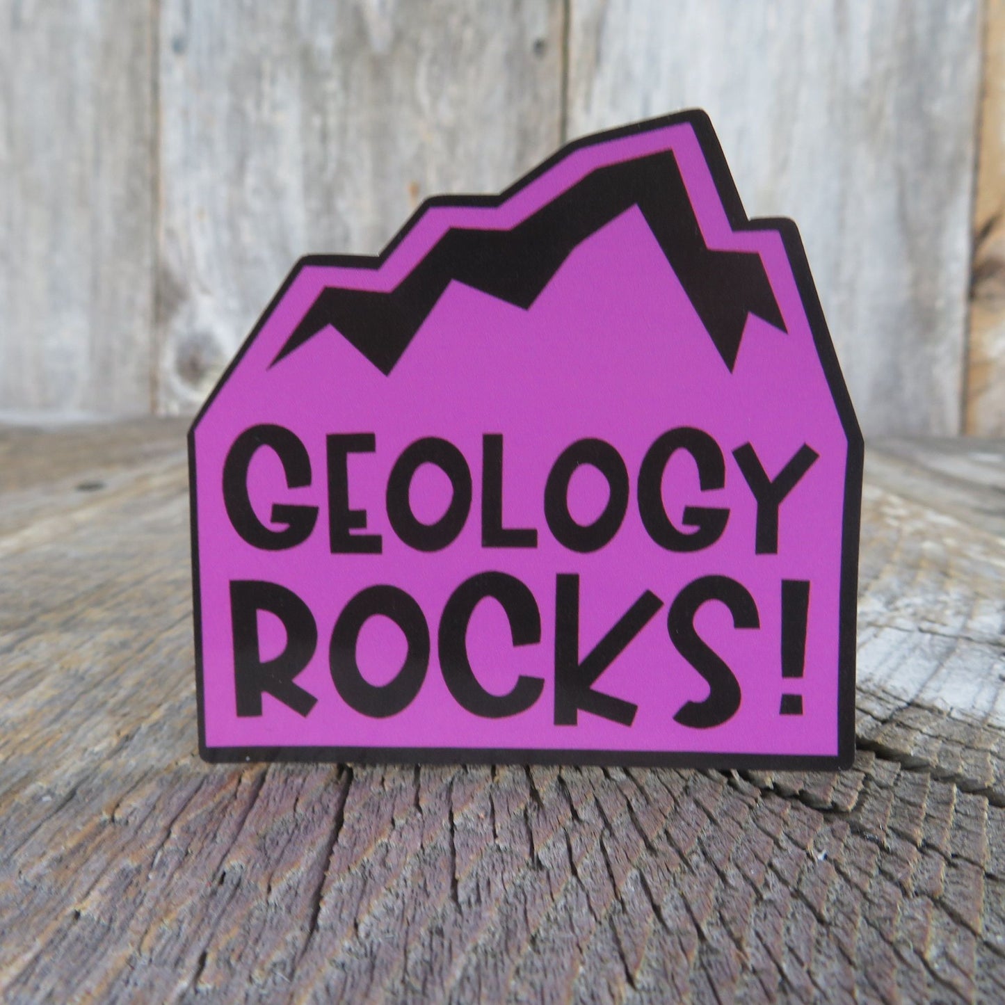 Geology Rocks Sticker Waterproof Rock Lover Geologist Humor Funny Dad Joke Science