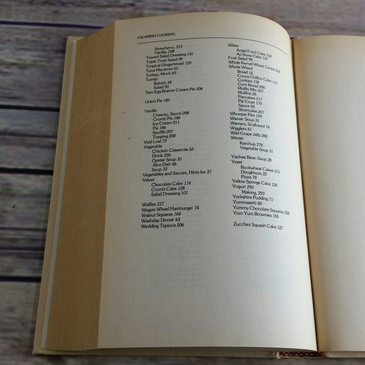 Vintage Cookbook Amish Cooking Recipes 1999 Hardcover NO Dust Jacket