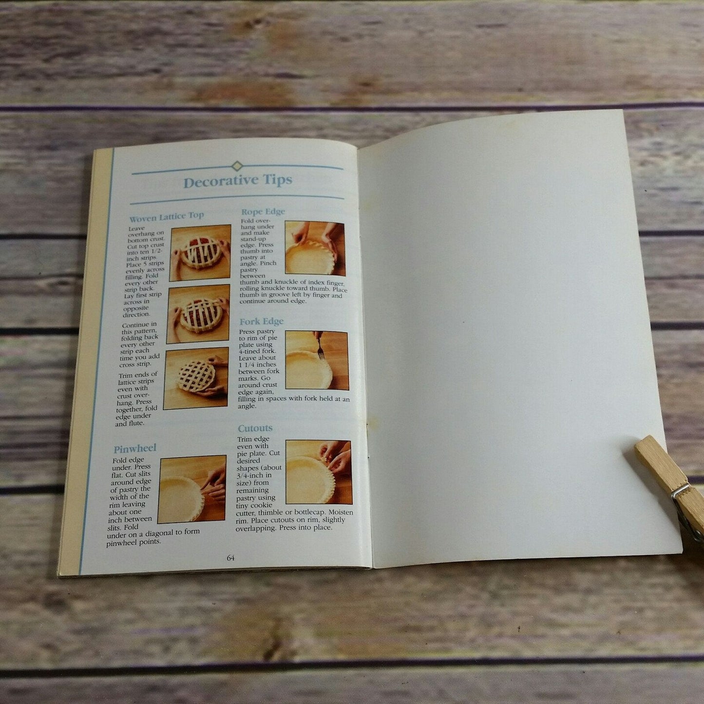 Vintage Cookbook American Pie Celebration Crisco Recipes 1989 Booklet Paperback Procter and Gamble Promo