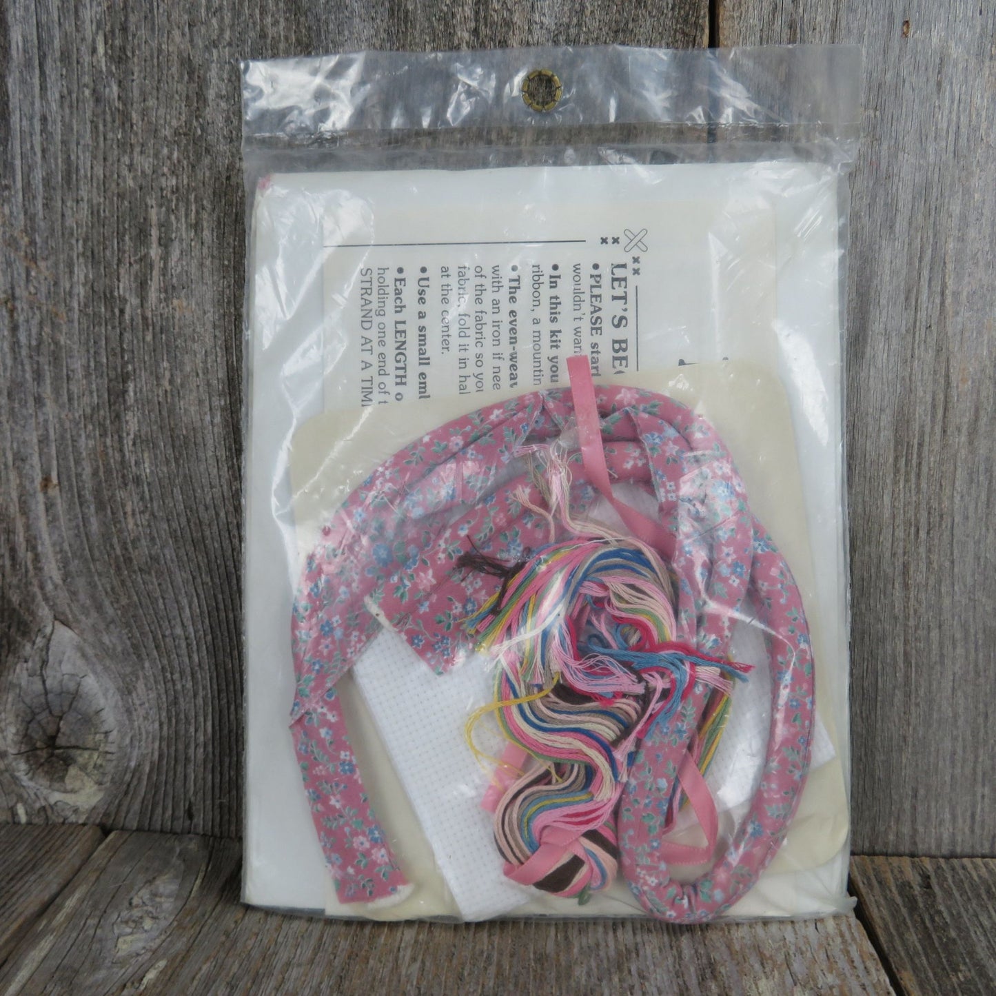 I Love Ewe Counted Cross Stitch Kit Girl with Sheep Nice and Easy 72059 Dimensions 1991