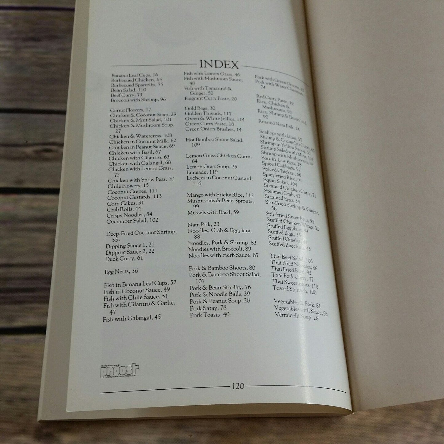 Vintage Cookbook The Book of Thai Cooking Recipes 1992 HP Books Hilaire Walden Paperback