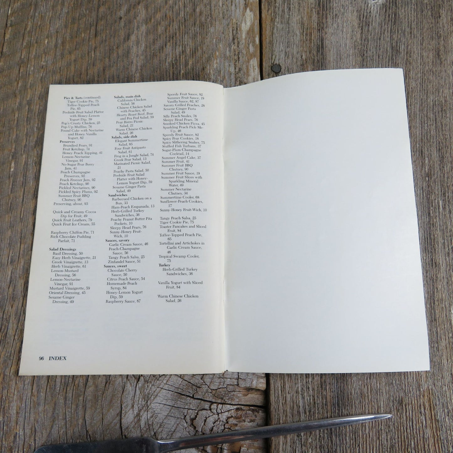 Best Recipes Summer Fare Cookbook Pamphlet July 1991 Booklet Fresh Food Recipes Quick and Easy