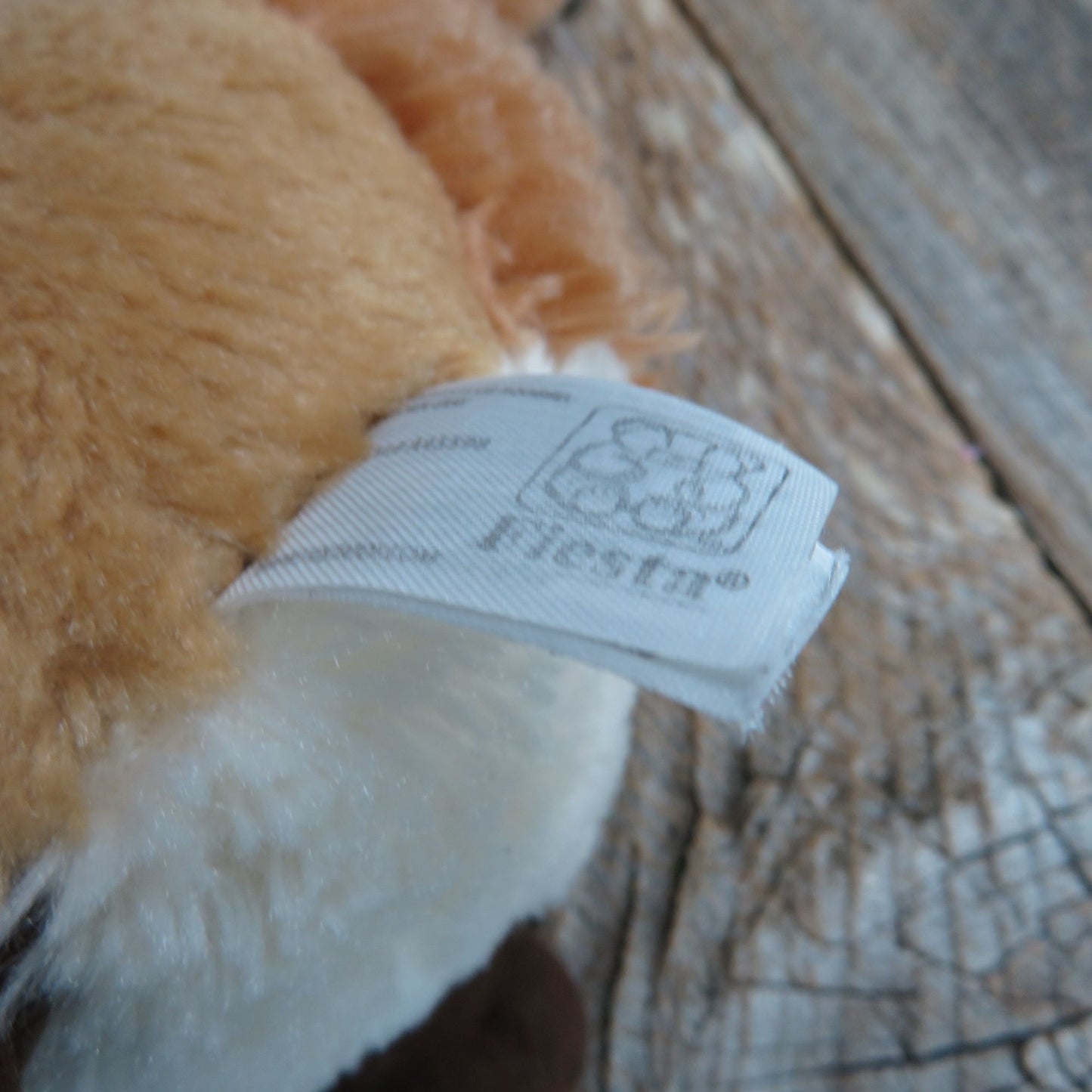 Squirrel Stuffed Animal Fiesta Plush Chipmunk Tan Brown Paws White Belly