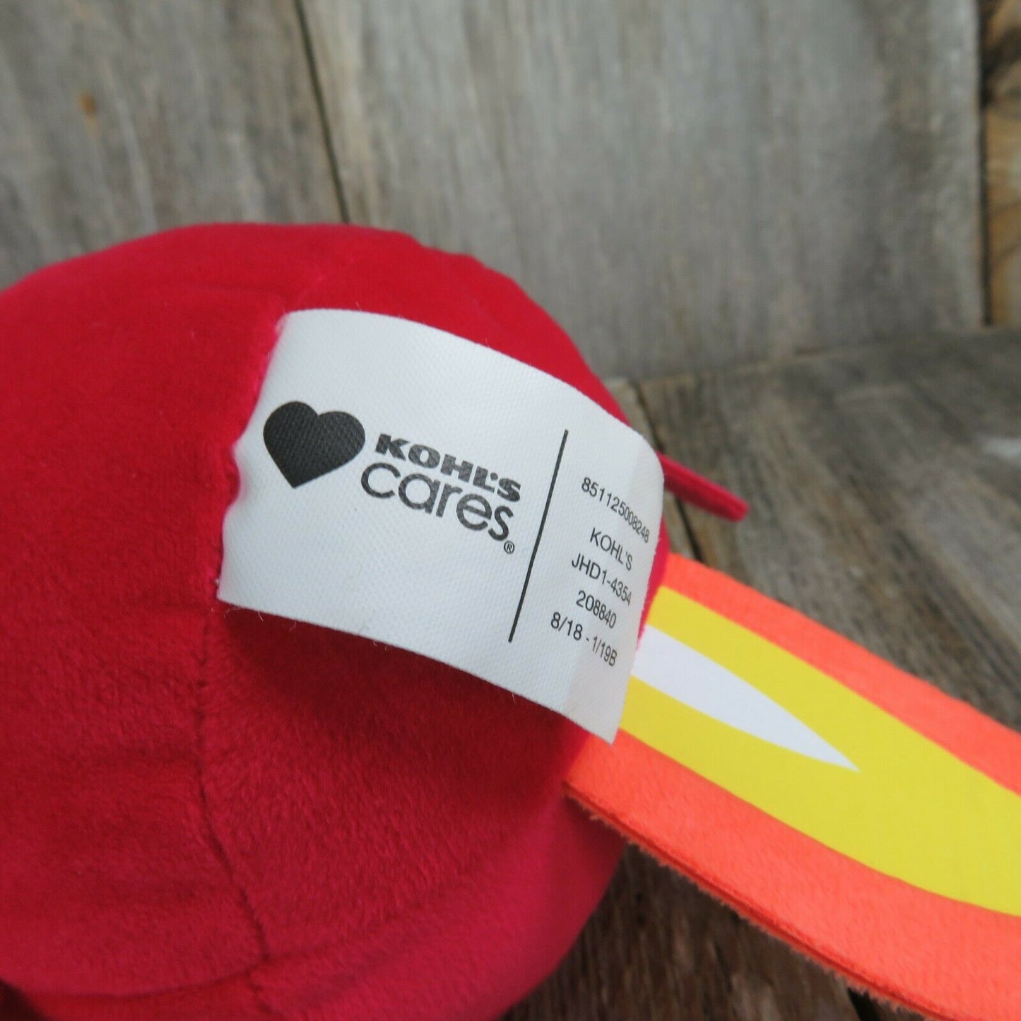 Red Rocket Plush How to Catch a Star Kohls Cares Oliver Jeffers Story Stuffed