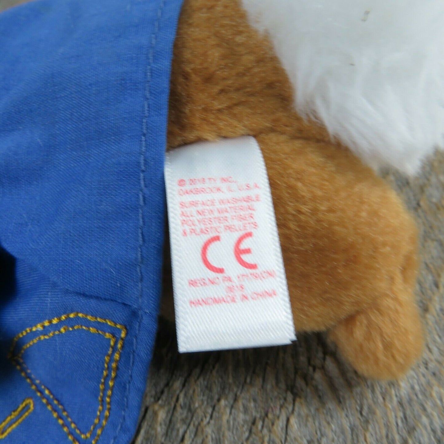 Peter Rabbit Plush Bunny TY 2018 Beanie Babies Stuffed Animal