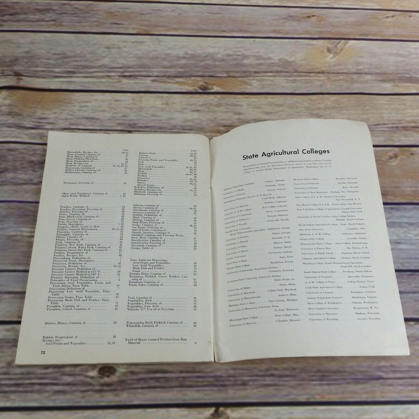 Vintage Atlas Home Canning and Freezing Cookbook Recipes 1952 Booklet Paperback Hazel Atlas Glass Company Wheeling West Virginia