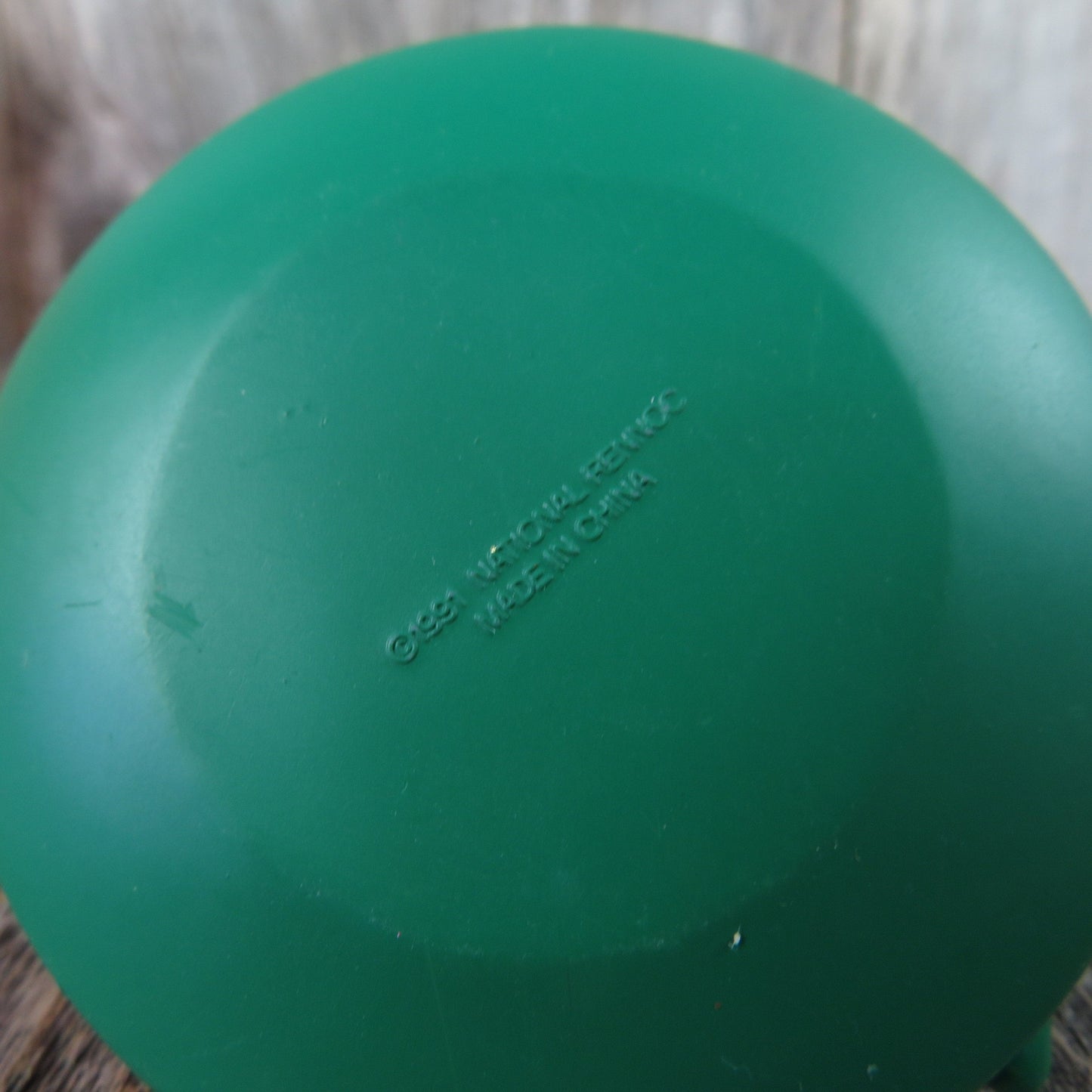 Vintage Elf Sled Toy Maker Ornament Rennoc Christmas Sleigh 1991