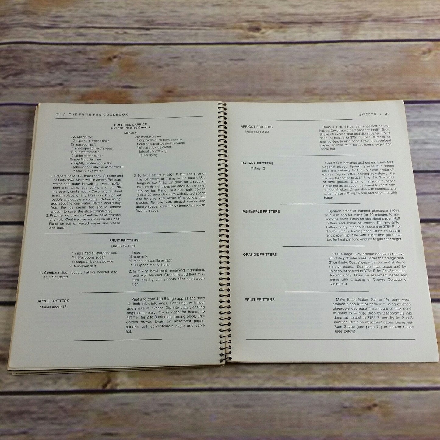 Vintage Cookbook Frite Pan Deep Frying 125 Recipes Ann Seranne Spiral Bound 1971 First Printing Copco Cooking Series Tempura - At Grandma's Table